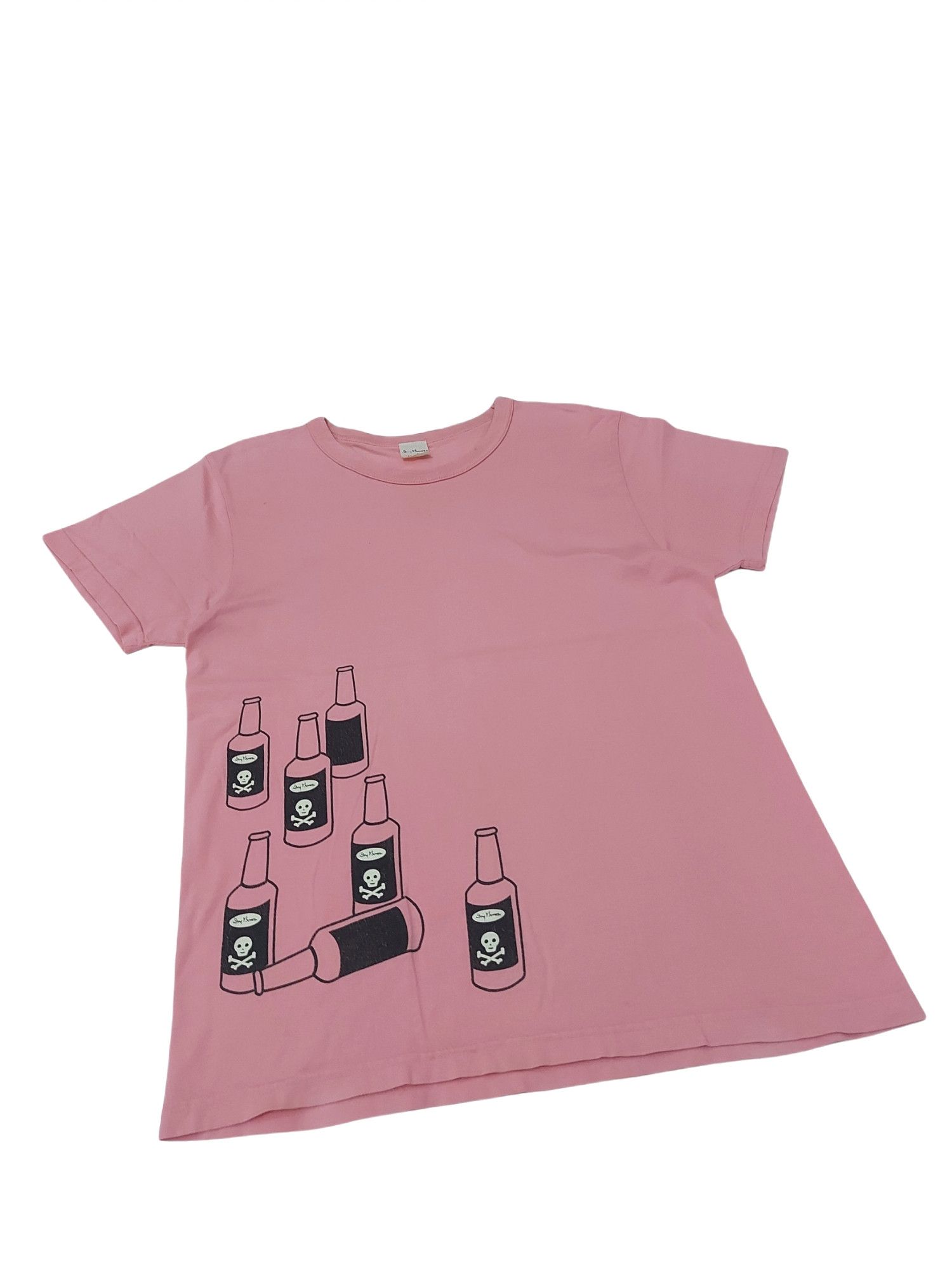 Designer × Dry Bones × Japanese Brand RARE! DRY BONES JAPAN "BEER BOTTLES" JOLLY ROGER Size US S / EU 44-46 / 1 - 4 Thumbnail