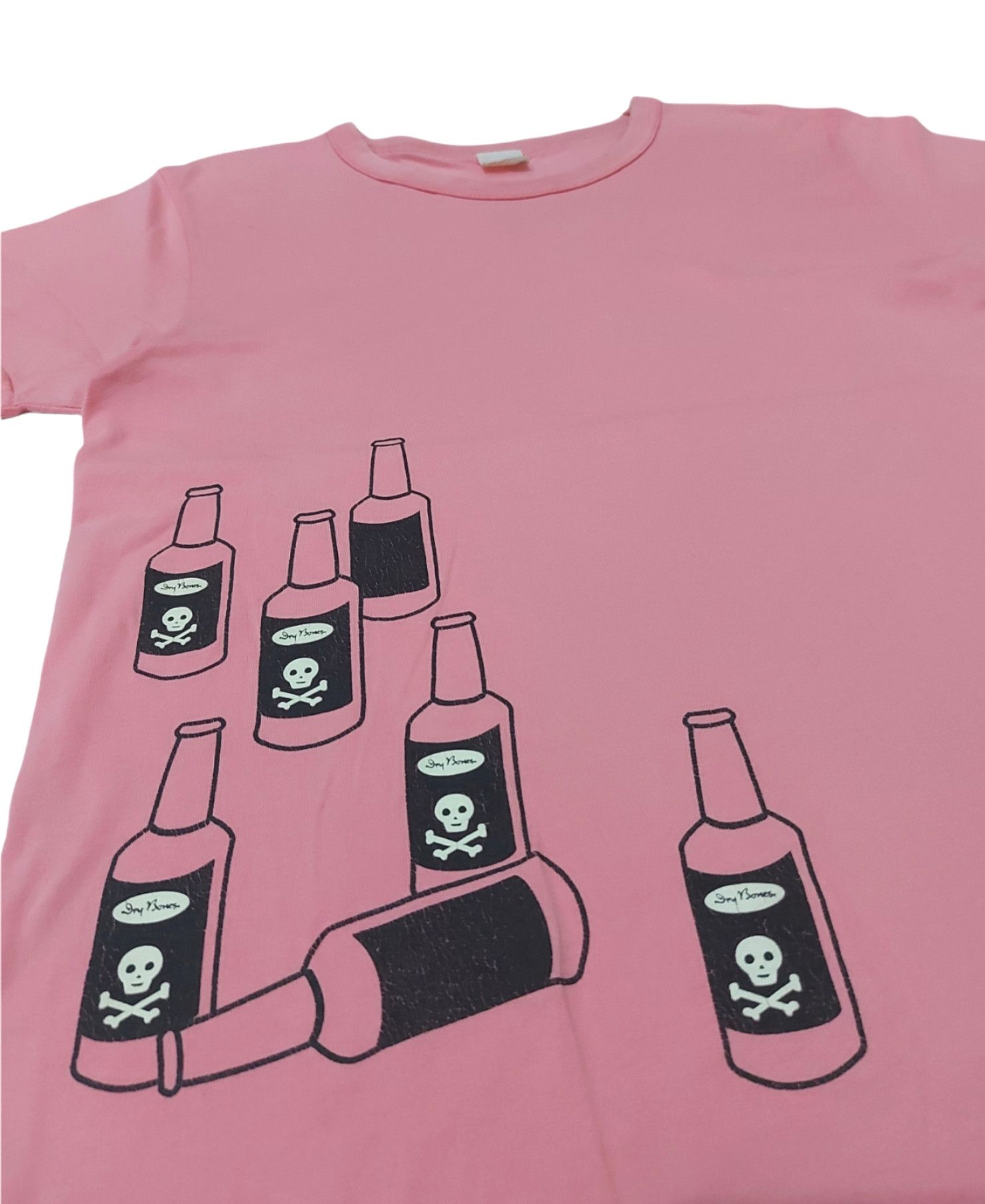 Designer × Dry Bones × Japanese Brand RARE! DRY BONES JAPAN "BEER BOTTLES" JOLLY ROGER Size US S / EU 44-46 / 1 - 5 Thumbnail