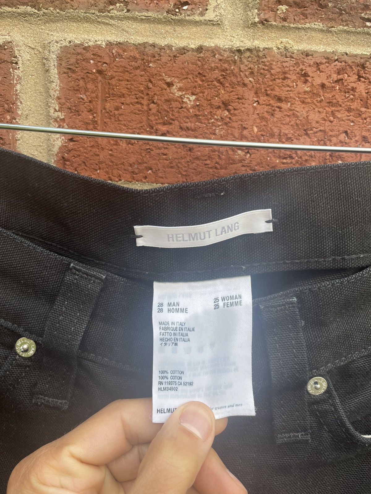 Helmut Lang MASC LO UTILITY JEANS Size US 28 / EU 44 - 4 Thumbnail