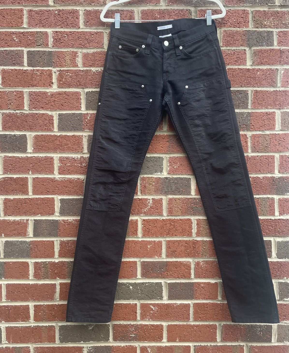 image of Helmut Lang Masc Lo Utility Jeans in Black, Men's (Size 28)