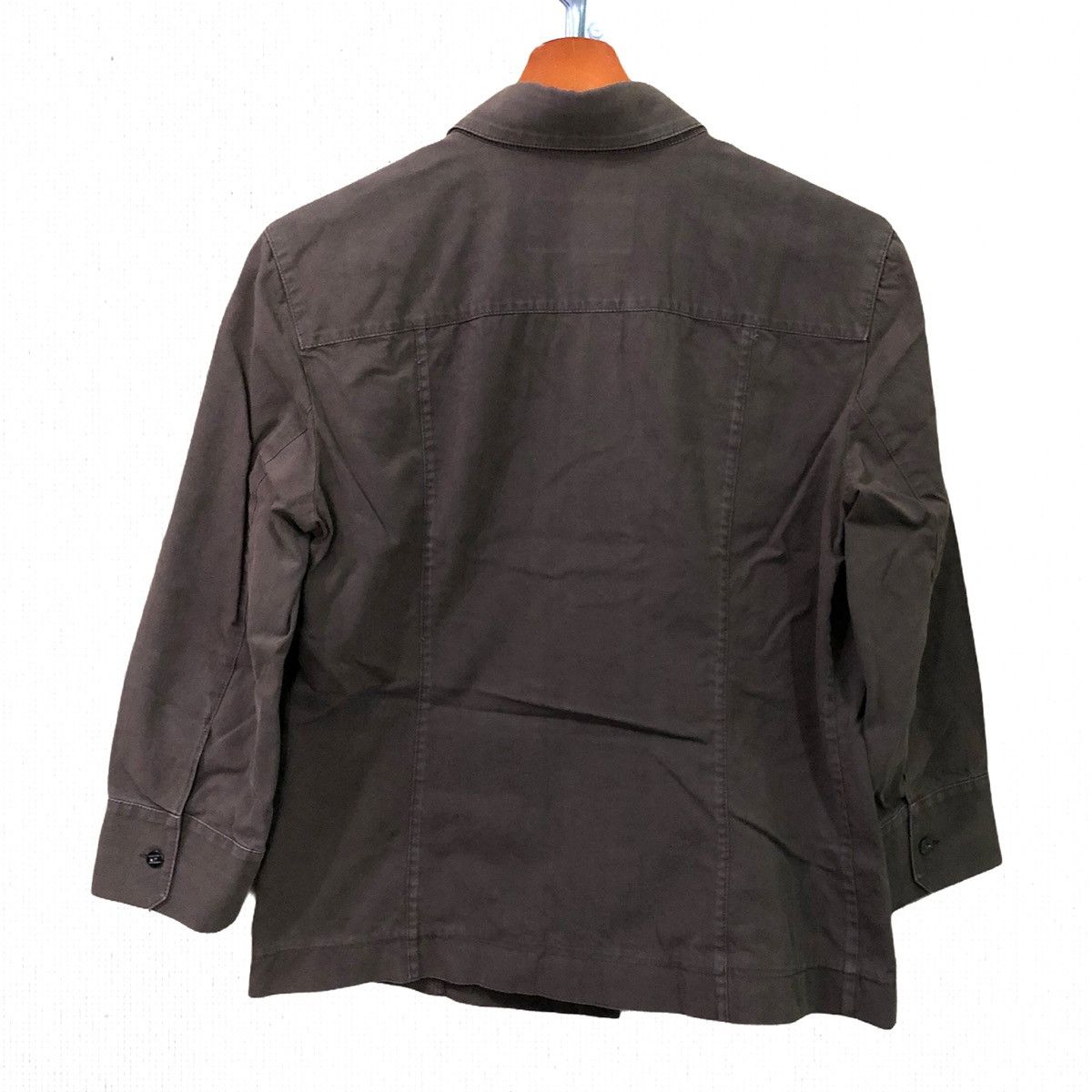 Burberry × Japanese Brand × Vintage Burberry Button Up Long Sleeve T-Shirt Size US S / EU 44-46 / 1 - 7 Thumbnail