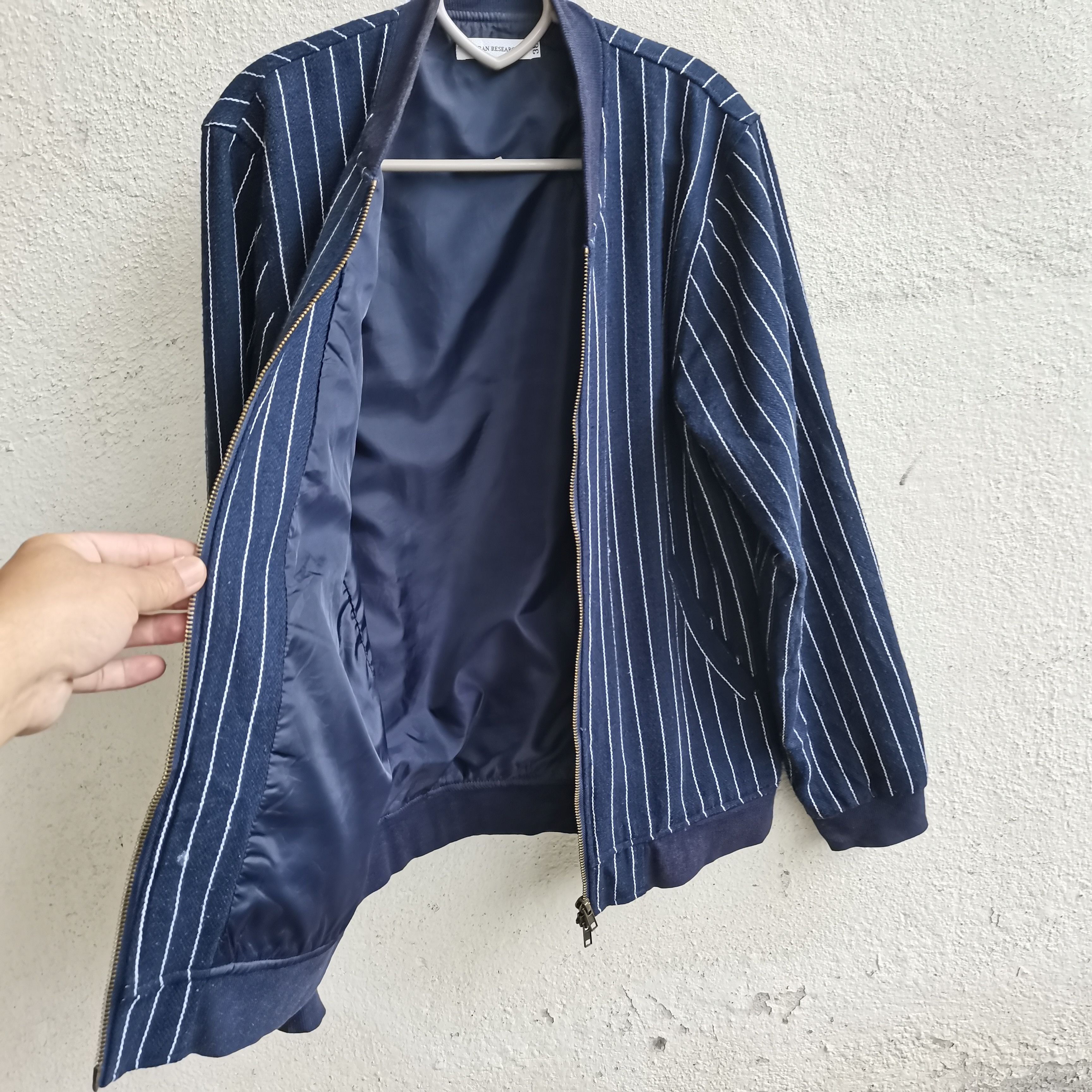 URBAN RESEARCH DOORS × Vintage 🔥Vintage🔥 URBAN RESEARCH Stripes Zipper Up Jacket Size US M / EU 48-50 / 2 - 3 Thumbnail