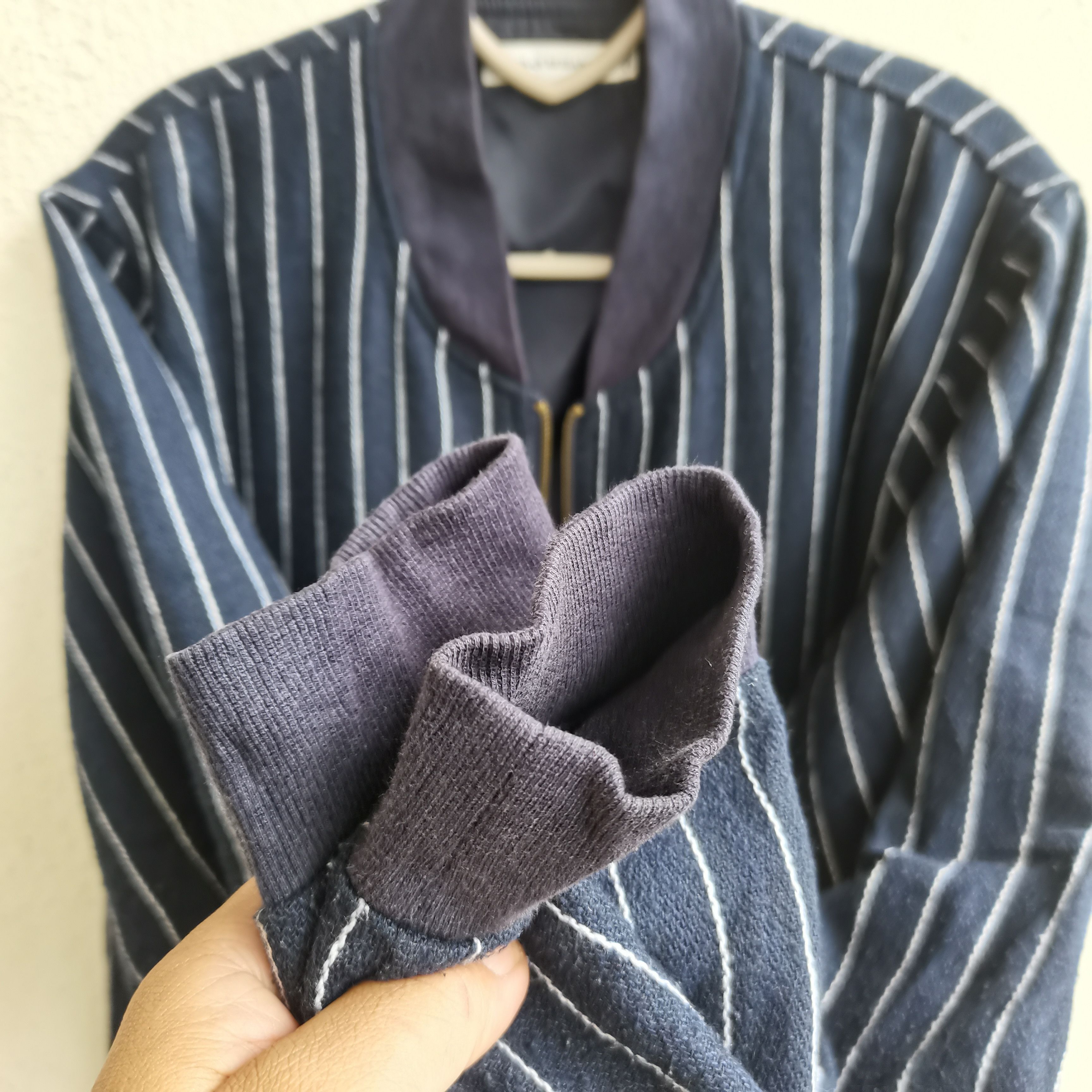 URBAN RESEARCH DOORS × Vintage 🔥Vintage🔥 URBAN RESEARCH Stripes Zipper Up Jacket Size US M / EU 48-50 / 2 - 4 Thumbnail