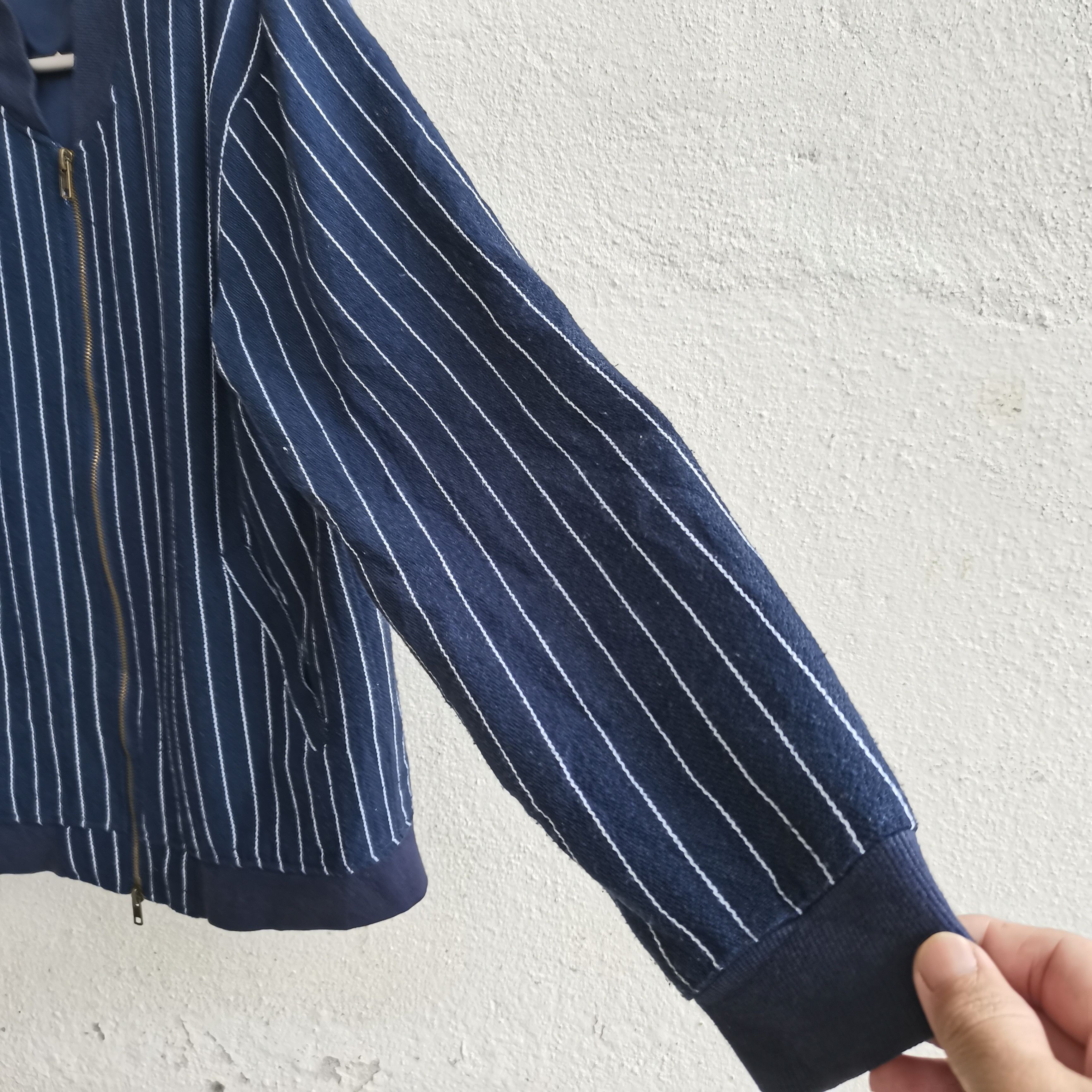 URBAN RESEARCH DOORS × Vintage 🔥Vintage🔥 URBAN RESEARCH Stripes Zipper Up Jacket Size US M / EU 48-50 / 2 - 5 Thumbnail