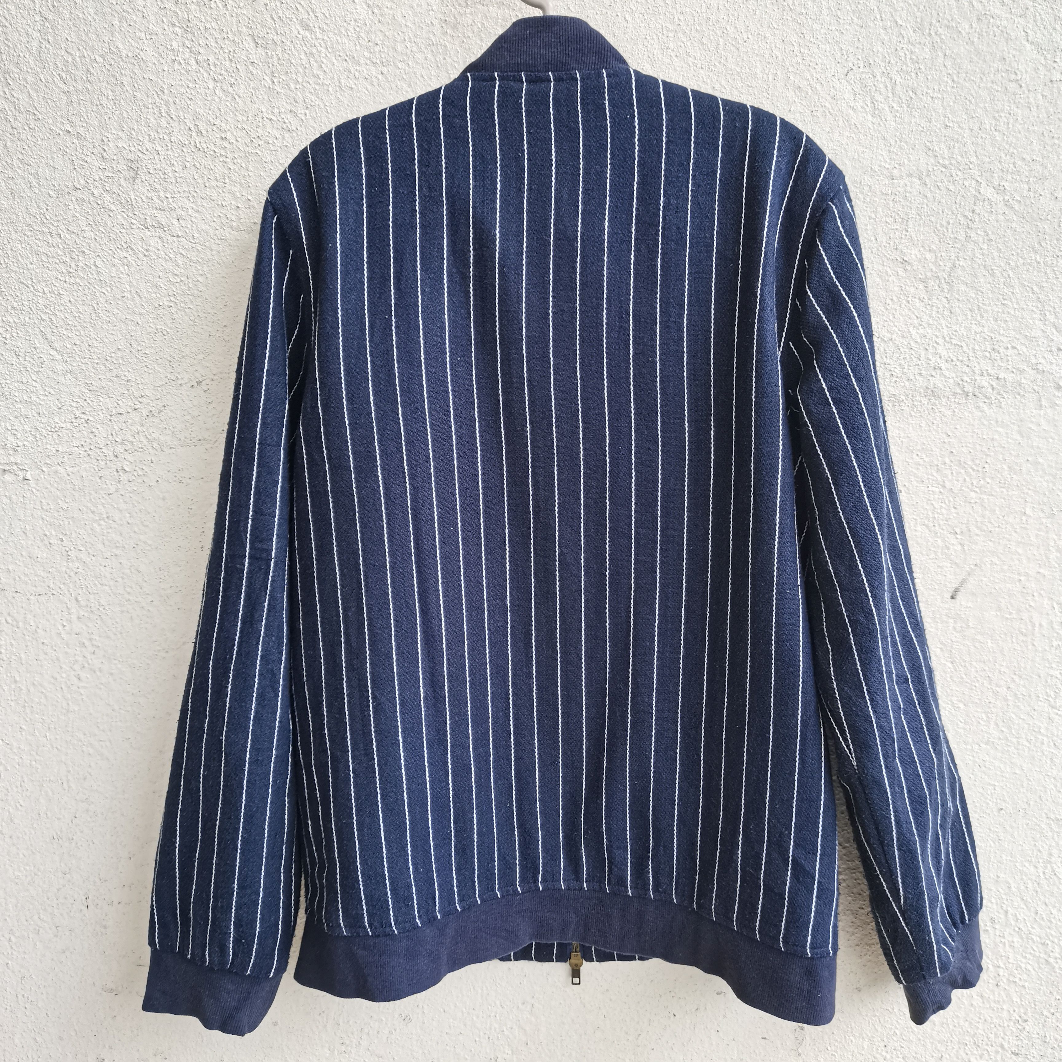 URBAN RESEARCH DOORS × Vintage 🔥Vintage🔥 URBAN RESEARCH Stripes Zipper Up Jacket Size US M / EU 48-50 / 2 - 7 Thumbnail