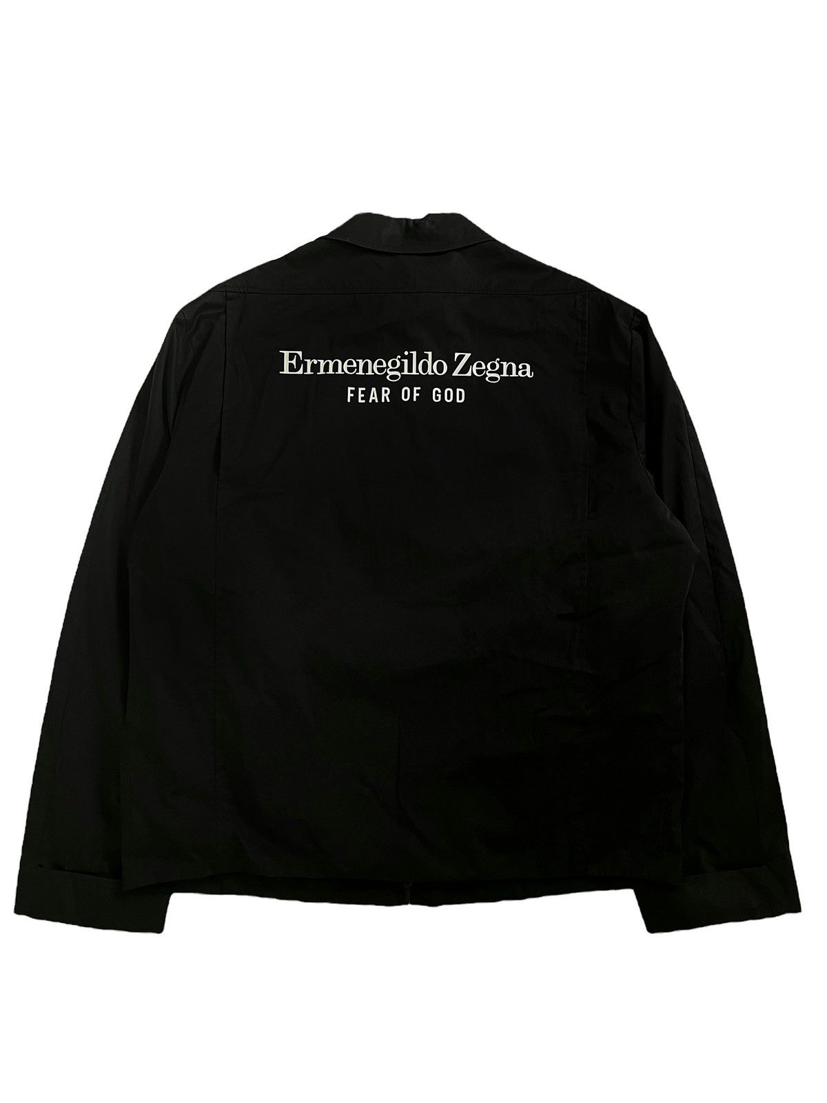 Ermenegildo Zegna × Fear of God Sz50 Ermenegildo Zegna Cotton Blend Short Jacket Size US M / EU 48-50 / 2 - 3 Thumbnail