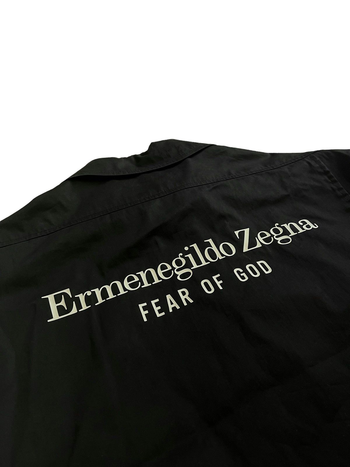 Ermenegildo Zegna × Fear of God Sz50 Ermenegildo Zegna Cotton Blend Short Jacket Size US M / EU 48-50 / 2 - 6 Thumbnail