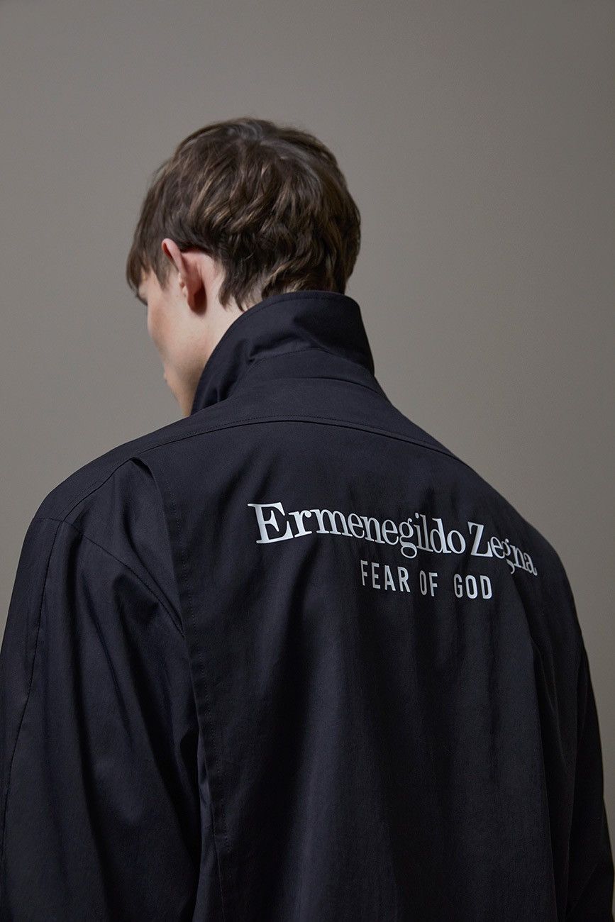 Ermenegildo Zegna × Fear of God Sz50 Ermenegildo Zegna Cotton Blend Short Jacket Size US M / EU 48-50 / 2 - 2 Thumbnail
