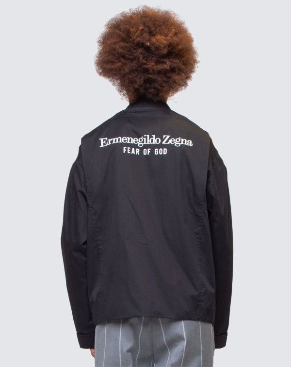 Ermenegildo Zegna × Fear of God Sz50 Ermenegildo Zegna Cotton Blend Short Jacket Size US M / EU 48-50 / 2 - 4 Thumbnail
