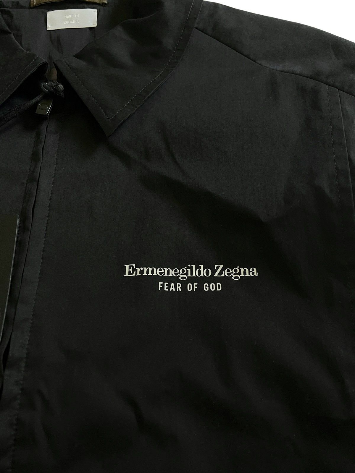 Ermenegildo Zegna × Fear of God Sz50 Ermenegildo Zegna Cotton Blend Short Jacket Size US M / EU 48-50 / 2 - 5 Thumbnail