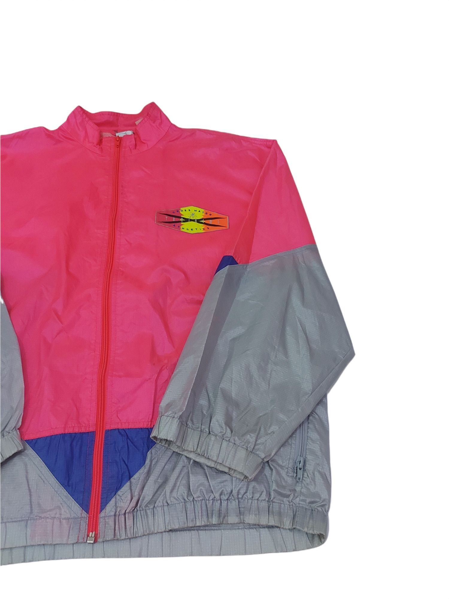 Japanese Brand × Ocean Pacific RARE! VTG 90s OCEAN PACIFIC NEON COLOR BLOCK WINDBREAKER Size US L / EU 52-54 / 3 - 3 Thumbnail