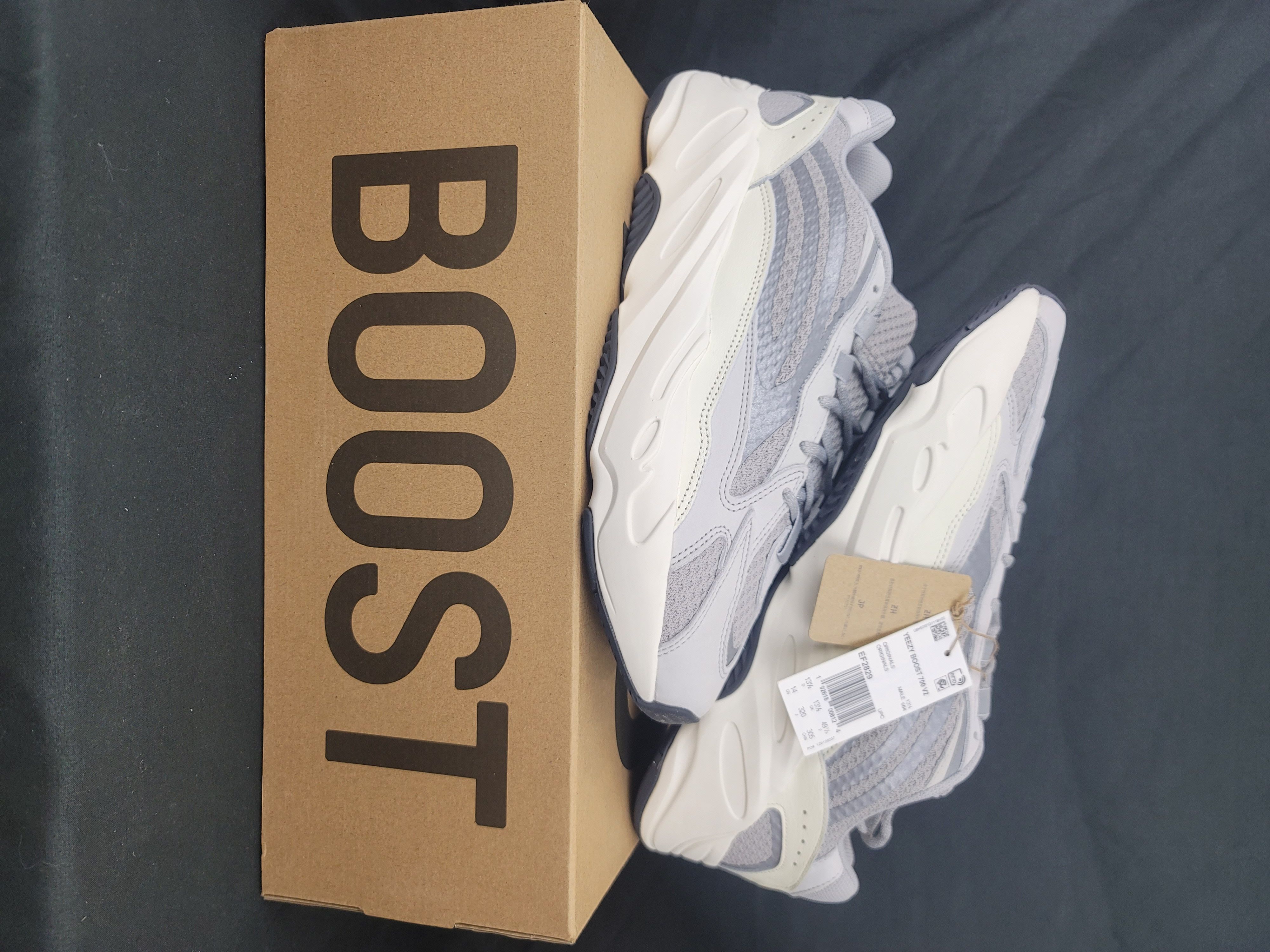 image of Adidas Yeezy Boost 700 V2 Static Kanye West Confirmed Order Shoes, Men's (Size 14)