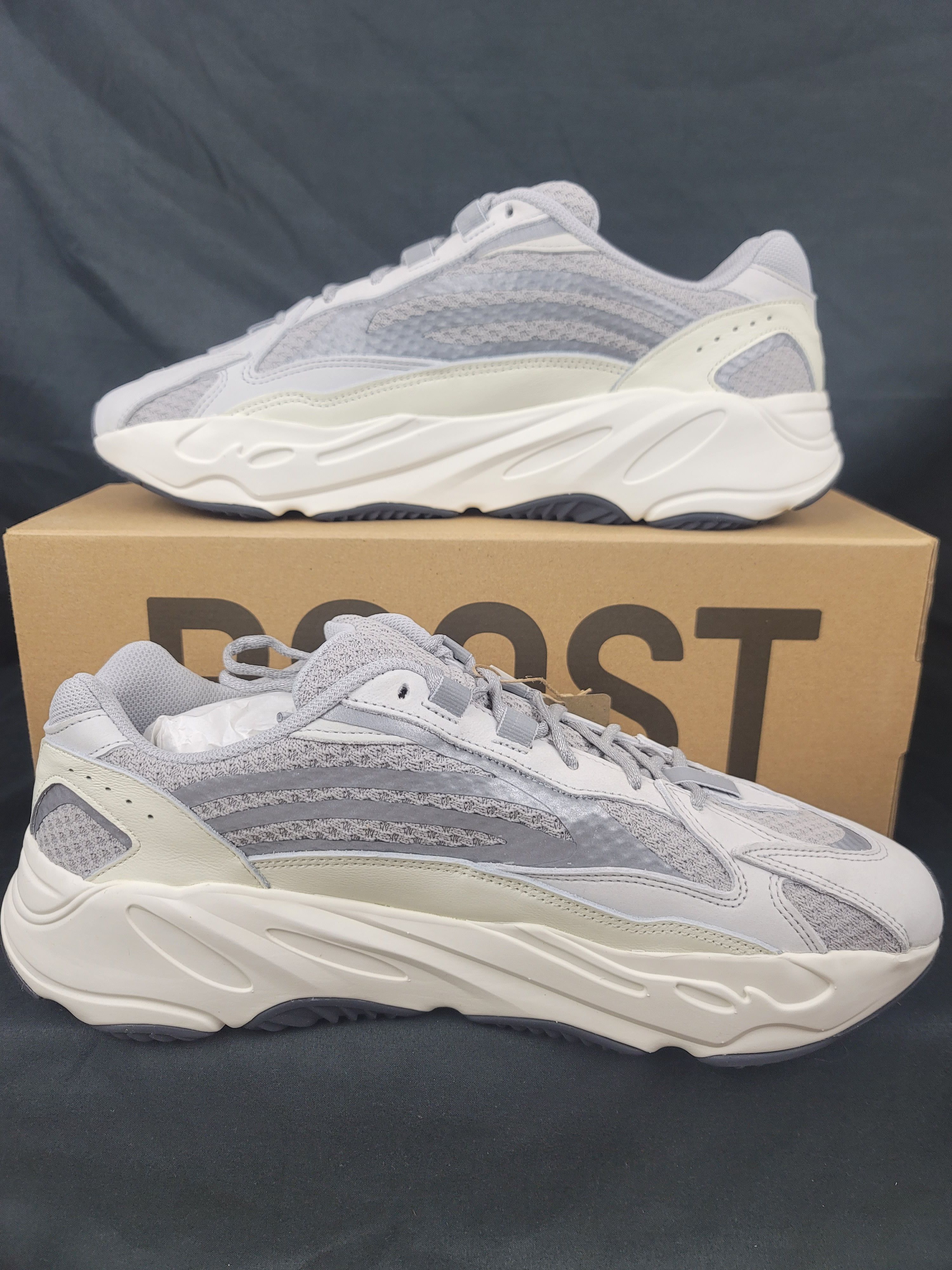 Adidas × Kanye West Adidas Yeezy Boost 700 V2 Static Kanye West CONFIRMED ORDER Size US 14 / EU 47 - 3 Thumbnail