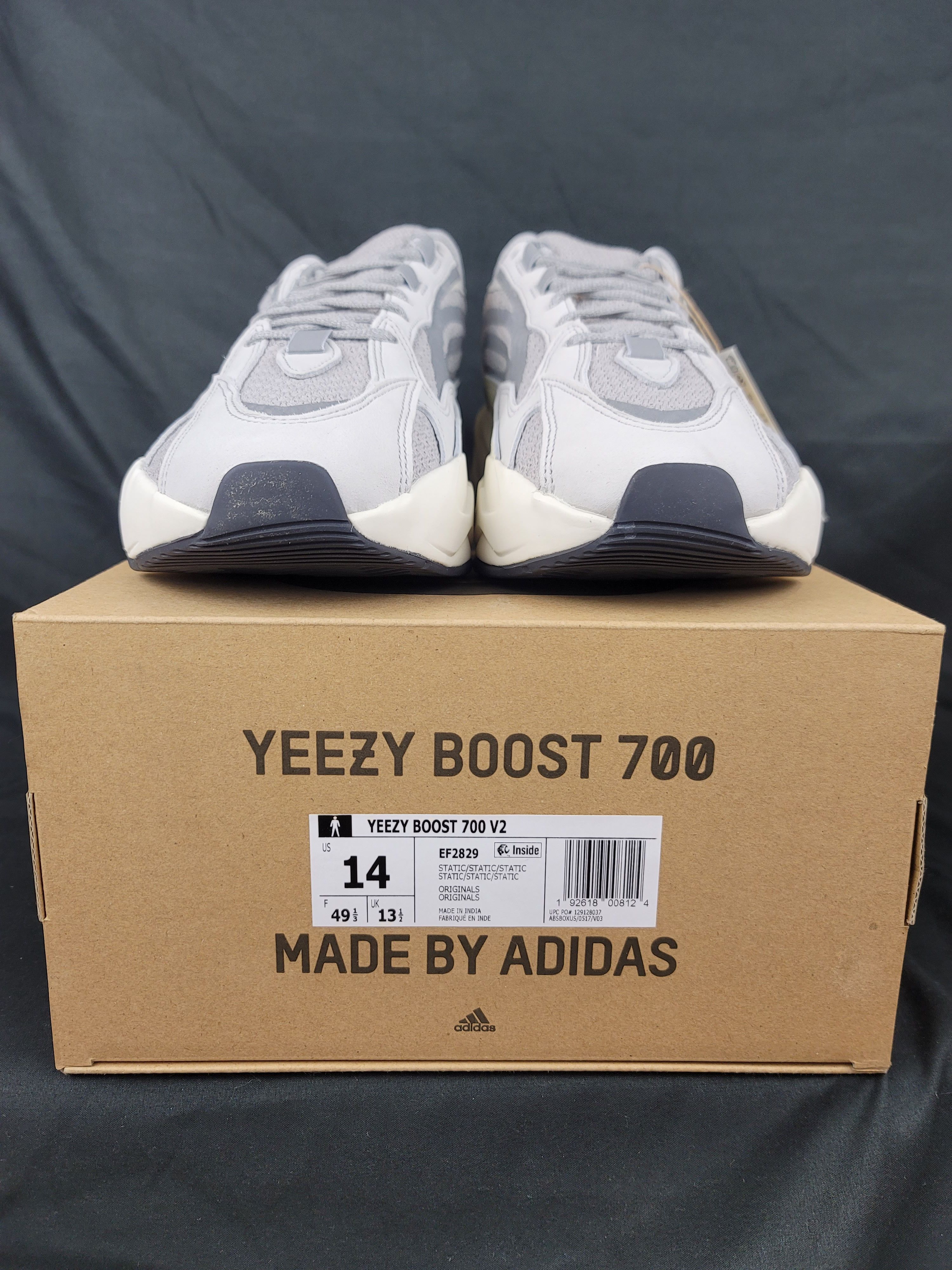 Adidas × Kanye West Adidas Yeezy Boost 700 V2 Static Kanye West CONFIRMED ORDER Size US 14 / EU 47 - 8 Thumbnail