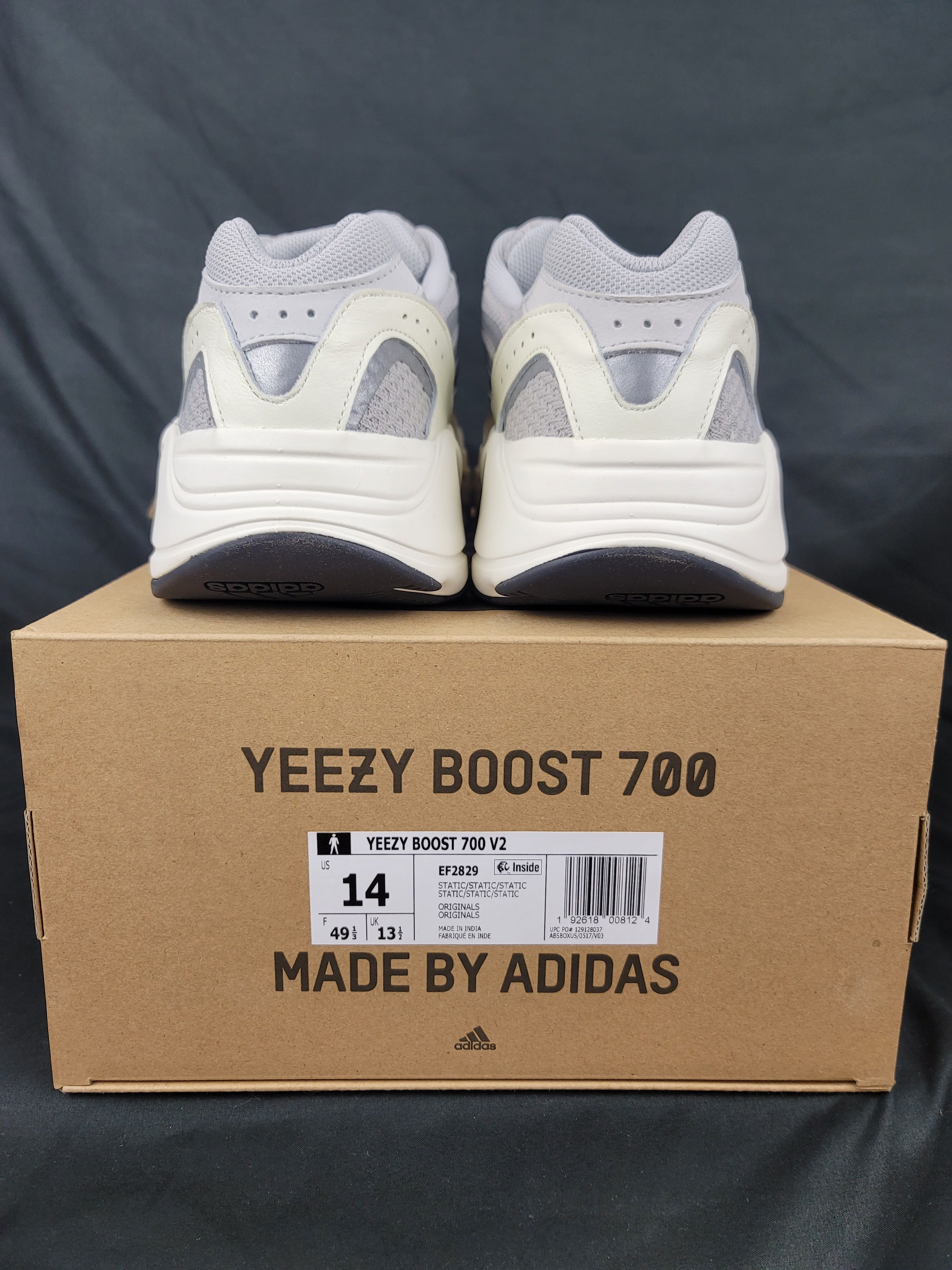 Adidas × Kanye West Adidas Yeezy Boost 700 V2 Static Kanye West CONFIRMED ORDER Size US 14 / EU 47 - 9 Thumbnail