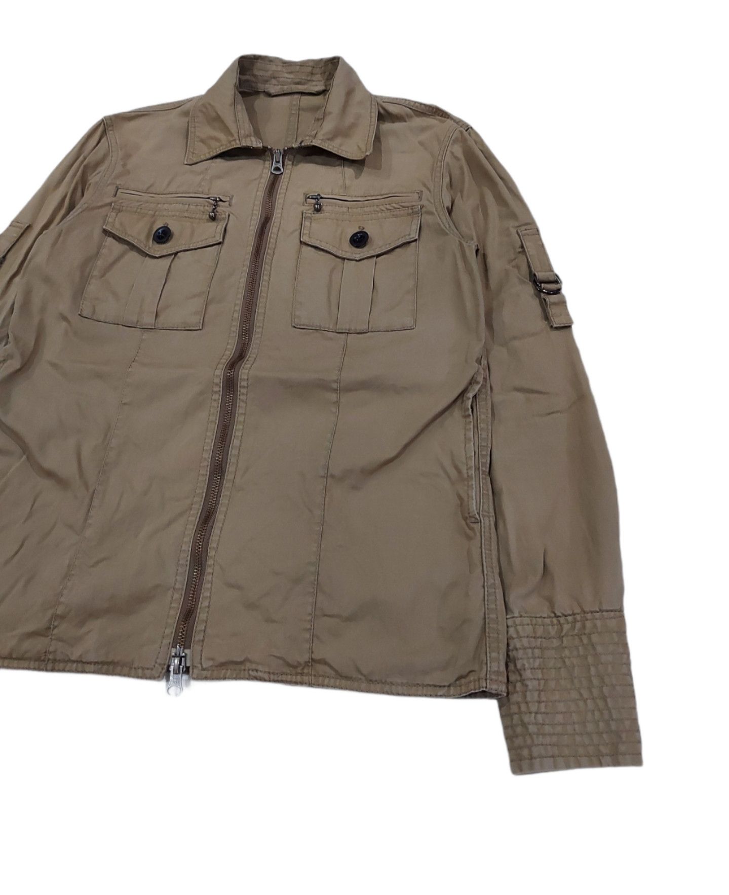 Japanese Brand × SHIPS × Ships Jet Blue RARE! SHIPS JET BLUE MILITARY KHAKI STYLE JACKET Size US S / EU 44-46 / 1 - 5 Thumbnail