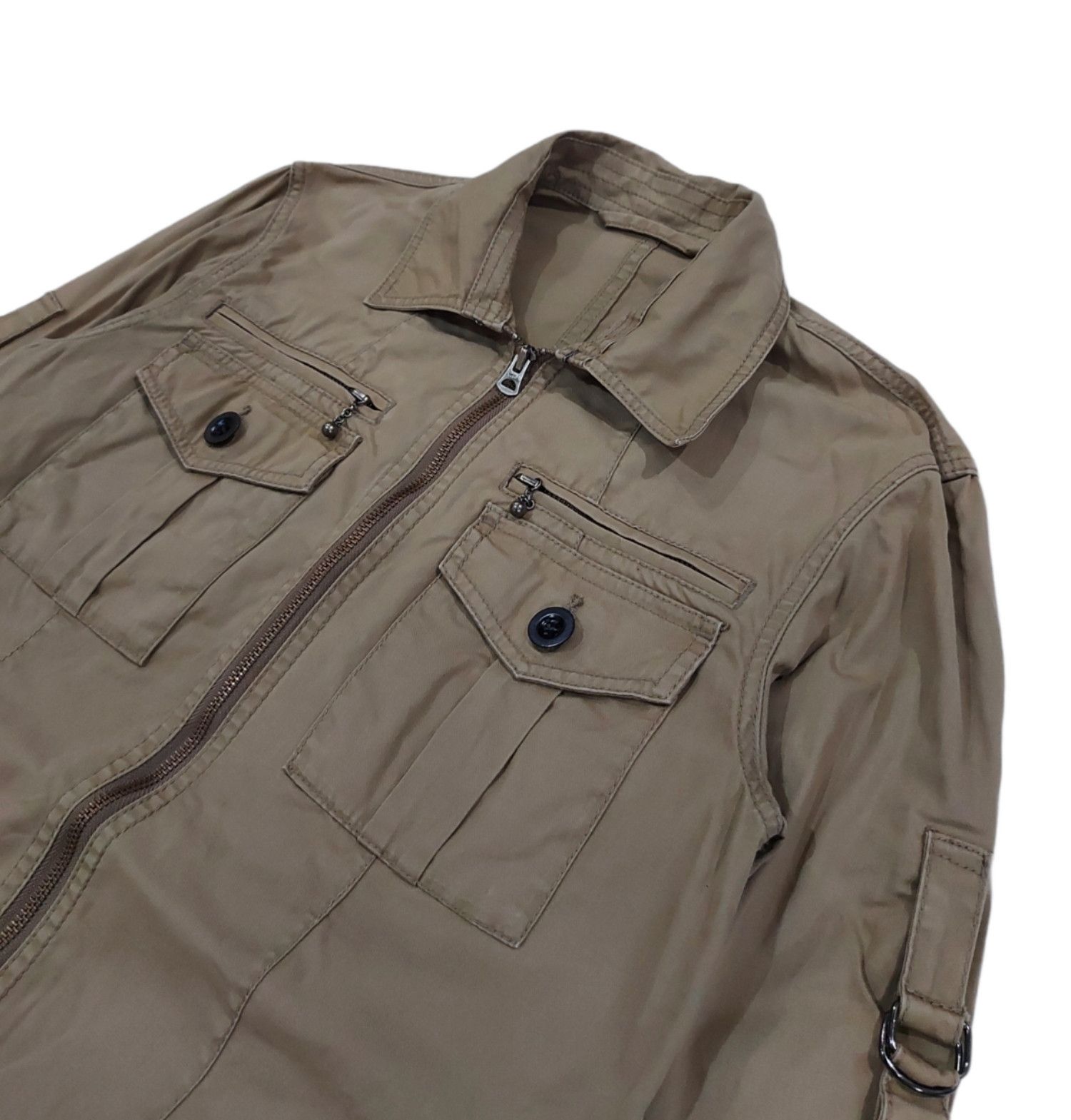 Japanese Brand × SHIPS × Ships Jet Blue RARE! SHIPS JET BLUE MILITARY KHAKI STYLE JACKET Size US S / EU 44-46 / 1 - 7 Thumbnail