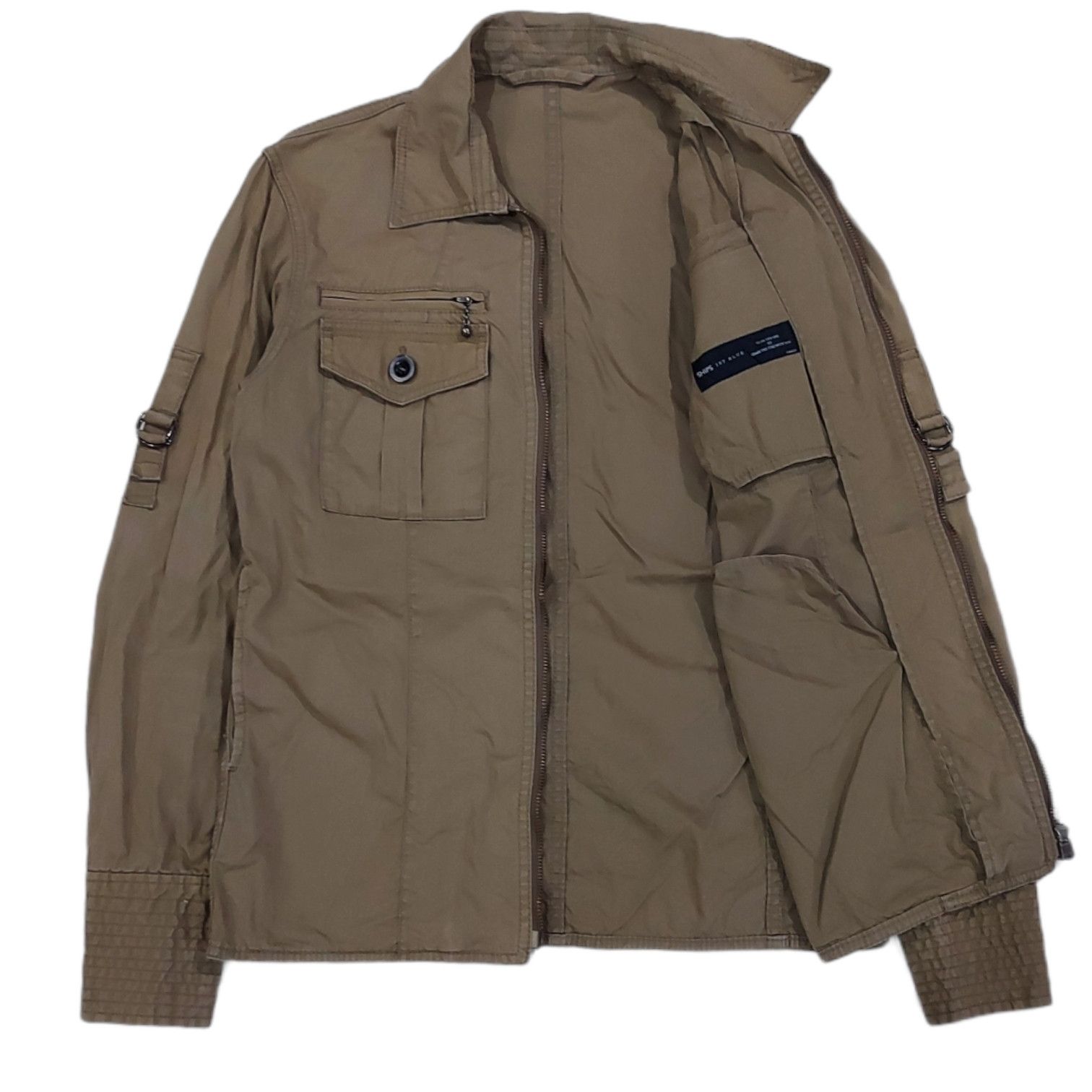 Japanese Brand × SHIPS × Ships Jet Blue RARE! SHIPS JET BLUE MILITARY KHAKI STYLE JACKET Size US S / EU 44-46 / 1 - 2 Thumbnail