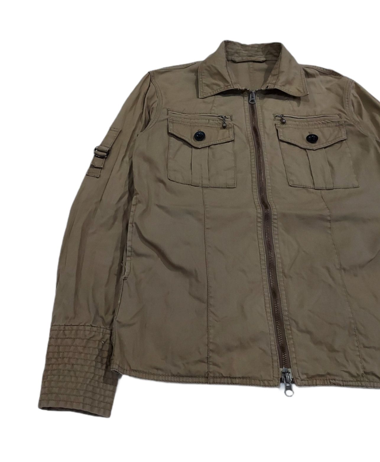 Japanese Brand × SHIPS × Ships Jet Blue RARE! SHIPS JET BLUE MILITARY KHAKI STYLE JACKET Size US S / EU 44-46 / 1 - 4 Thumbnail