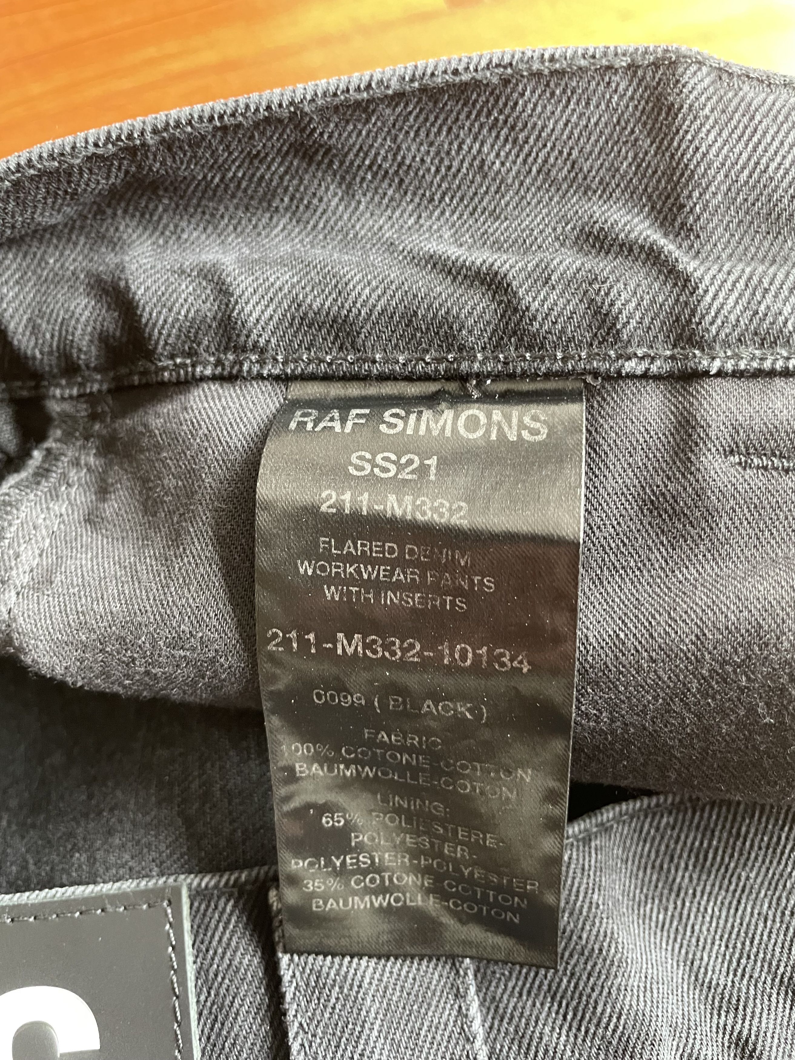 Raf Simons Flared Workwear Jeans Size US 34 / EU 50 - 4 Thumbnail