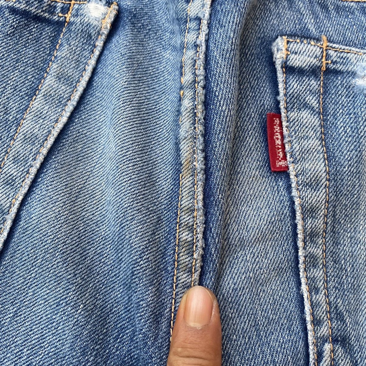 Blue Blue Japan × HOLLYWOOD RANCH MARKET × Vintage Vintage Japanese HR Market Faded Washed Denim Jeans Size US 31 - 14 Thumbnail