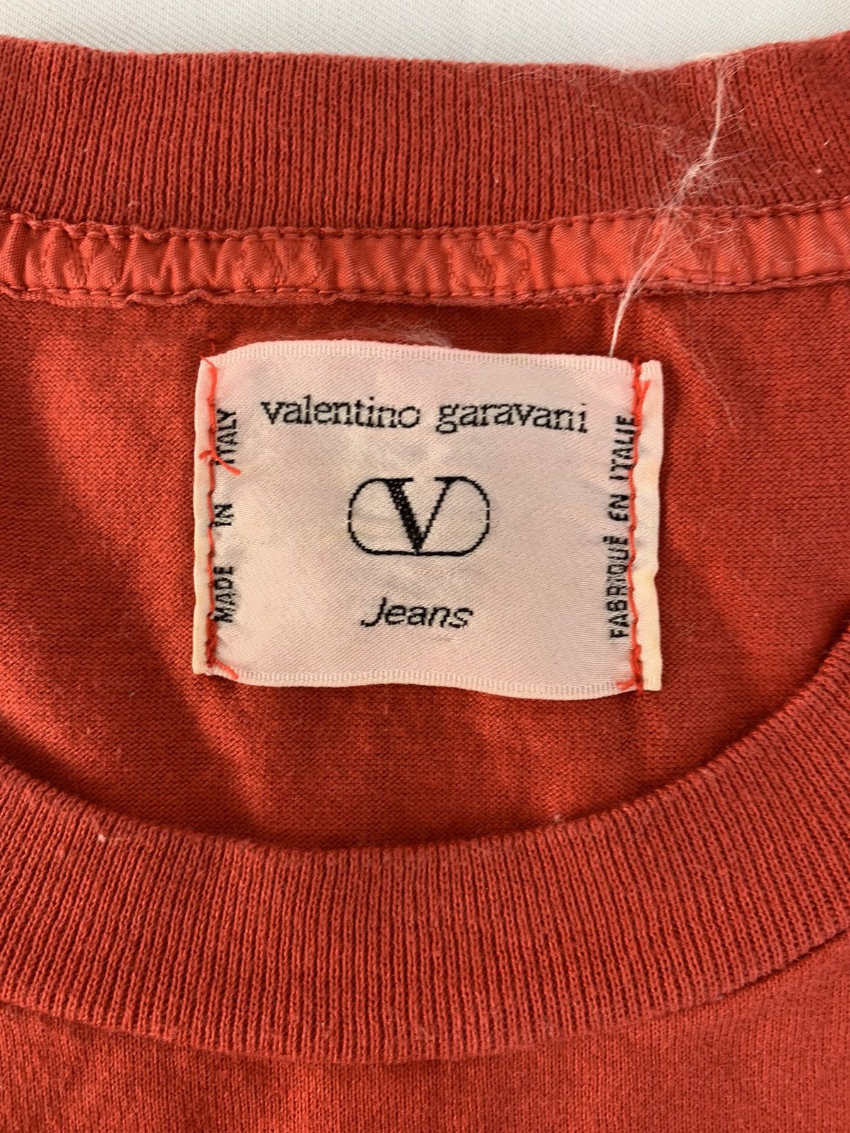 Valentino Valentino Garavani Italian Designer Embroidery Spell Out Tee Size US L / EU 52-54 / 3 - 4 Thumbnail