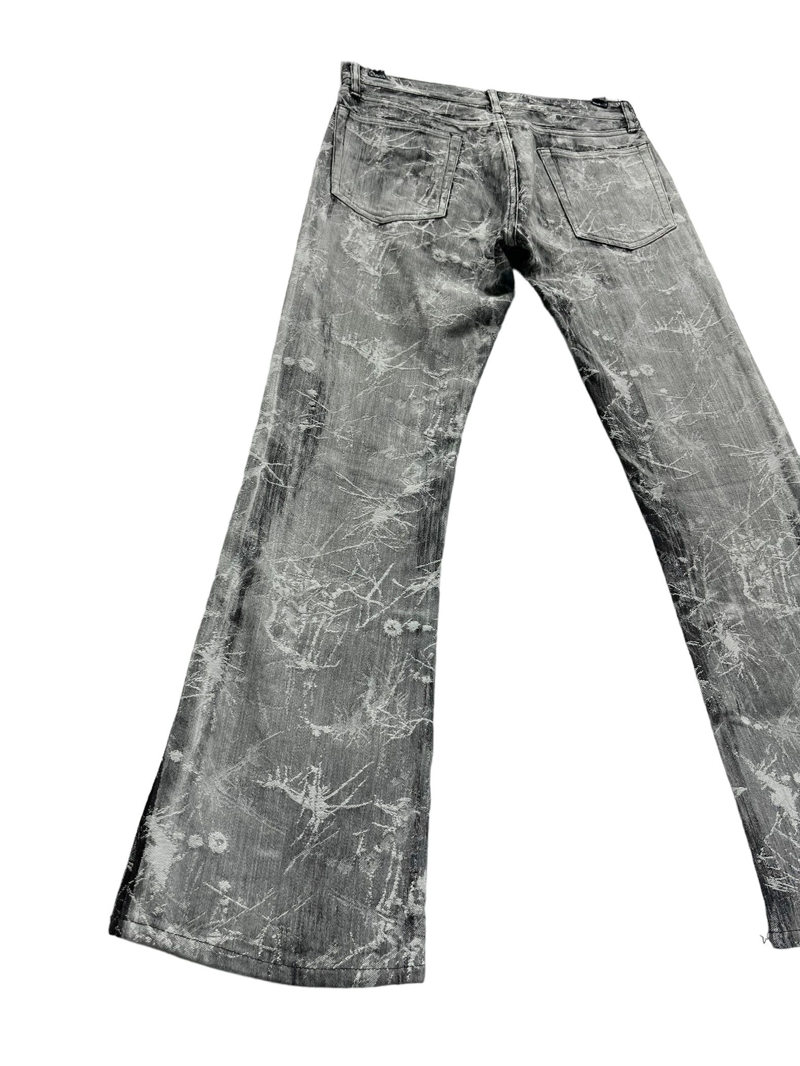 Self Edge × Vintage 🔥RUPERT JAPAN AcidWash Design Fabric Flare APOC Issey Style Size US 30 / EU 46 - 2 Thumbnail