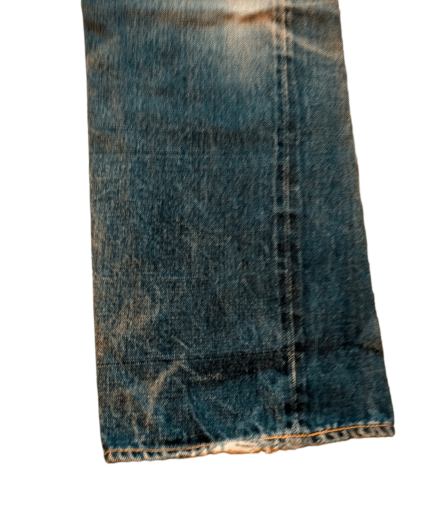 Denime Denime Selvage Distressed Ripped jeans Size US 31 - 9 Thumbnail