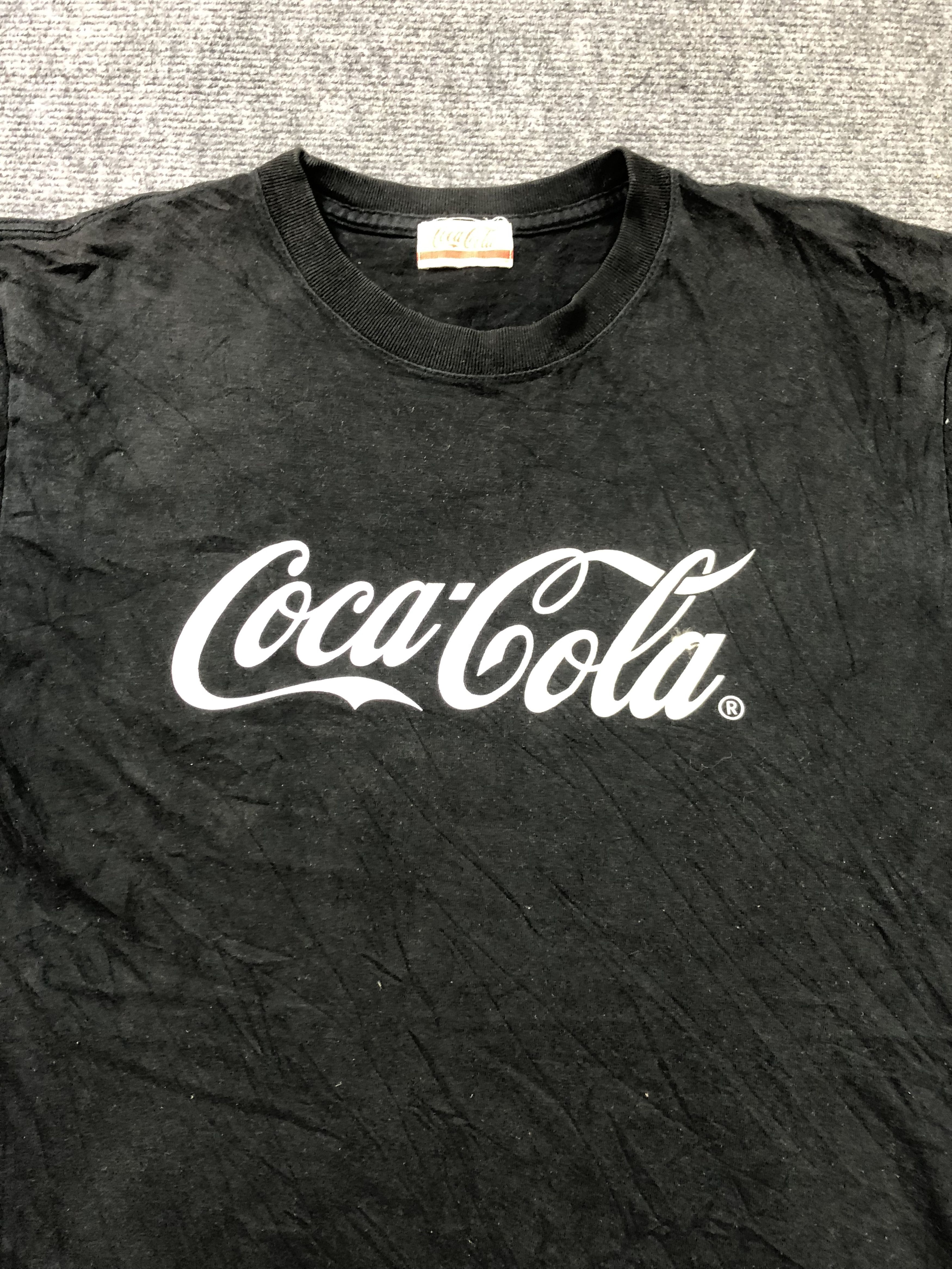 Coca Cola Coca Cola Black Tshirt Size US L / EU 52-54 / 3 - 2 Thumbnail