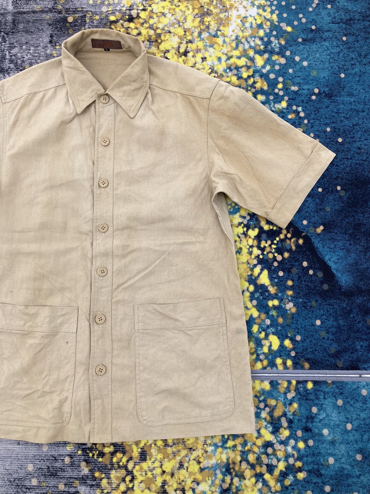 Vintage × Yves Saint Laurent VINTAGE YVES SAINT LAURENT SHIRT Size US L / EU 52-54 / 3 - 3 Thumbnail