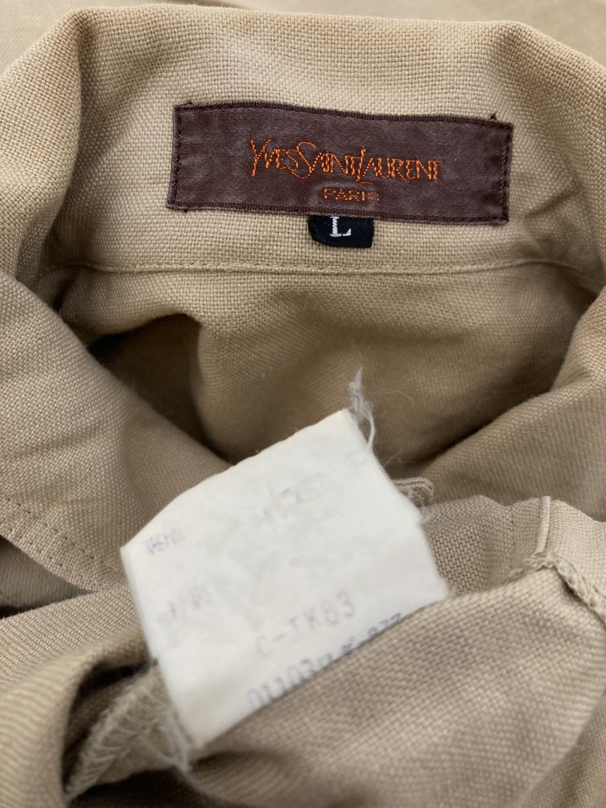 Vintage × Yves Saint Laurent VINTAGE YVES SAINT LAURENT SHIRT Size US L / EU 52-54 / 3 - 9 Thumbnail