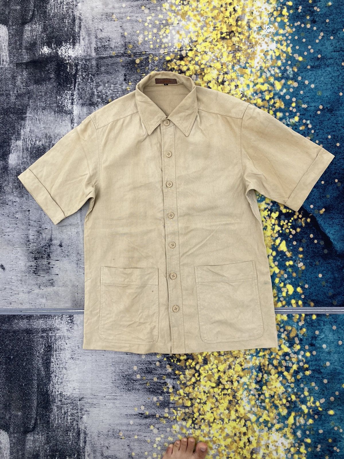 Vintage × Yves Saint Laurent VINTAGE YVES SAINT LAURENT SHIRT Size US L / EU 52-54 / 3 - 1 Thumbnail