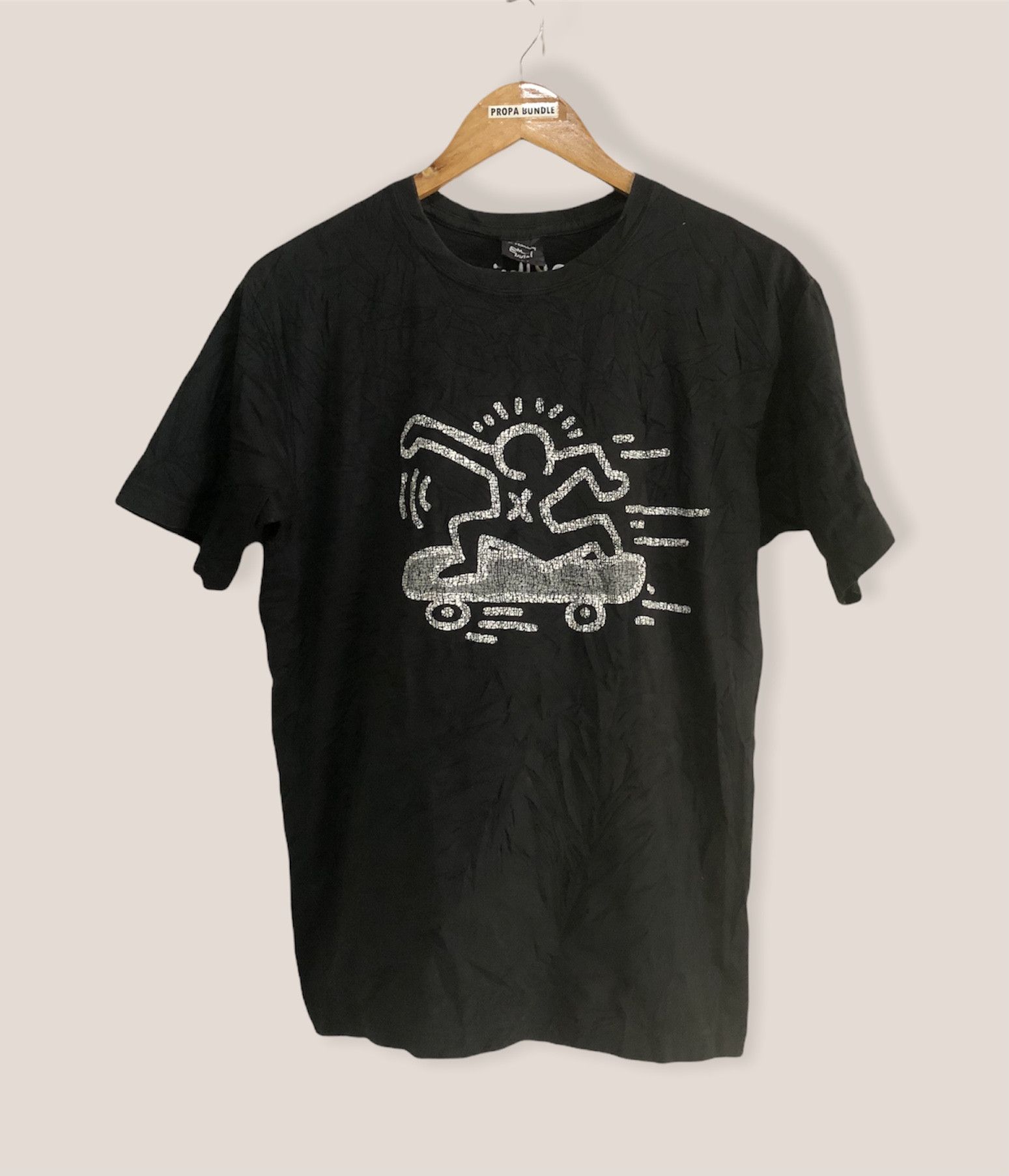 Japanese Brand Keth Haring Tshirt Size US L / EU 52-54 / 3 - 1 Thumbnail