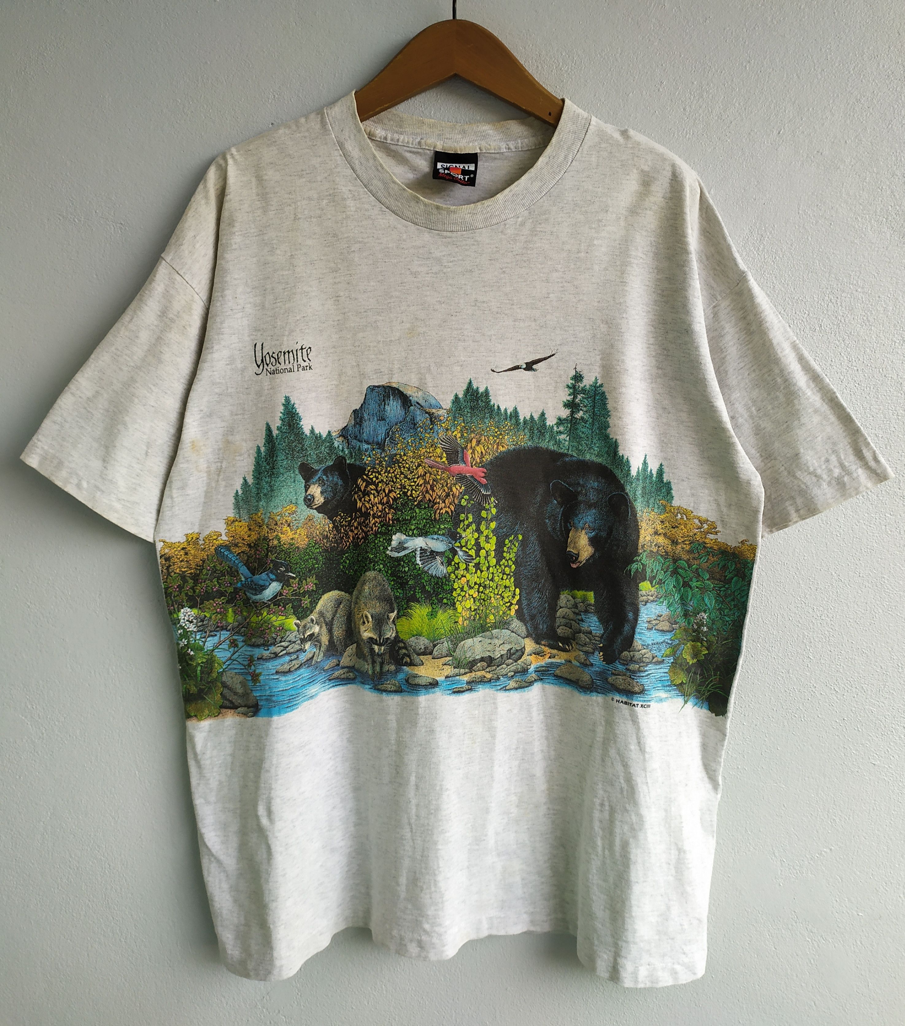 Habitat × Vintage Vintage HABITAT T Shirt Size US XL / EU 56 / 4 - 1 Thumbnail