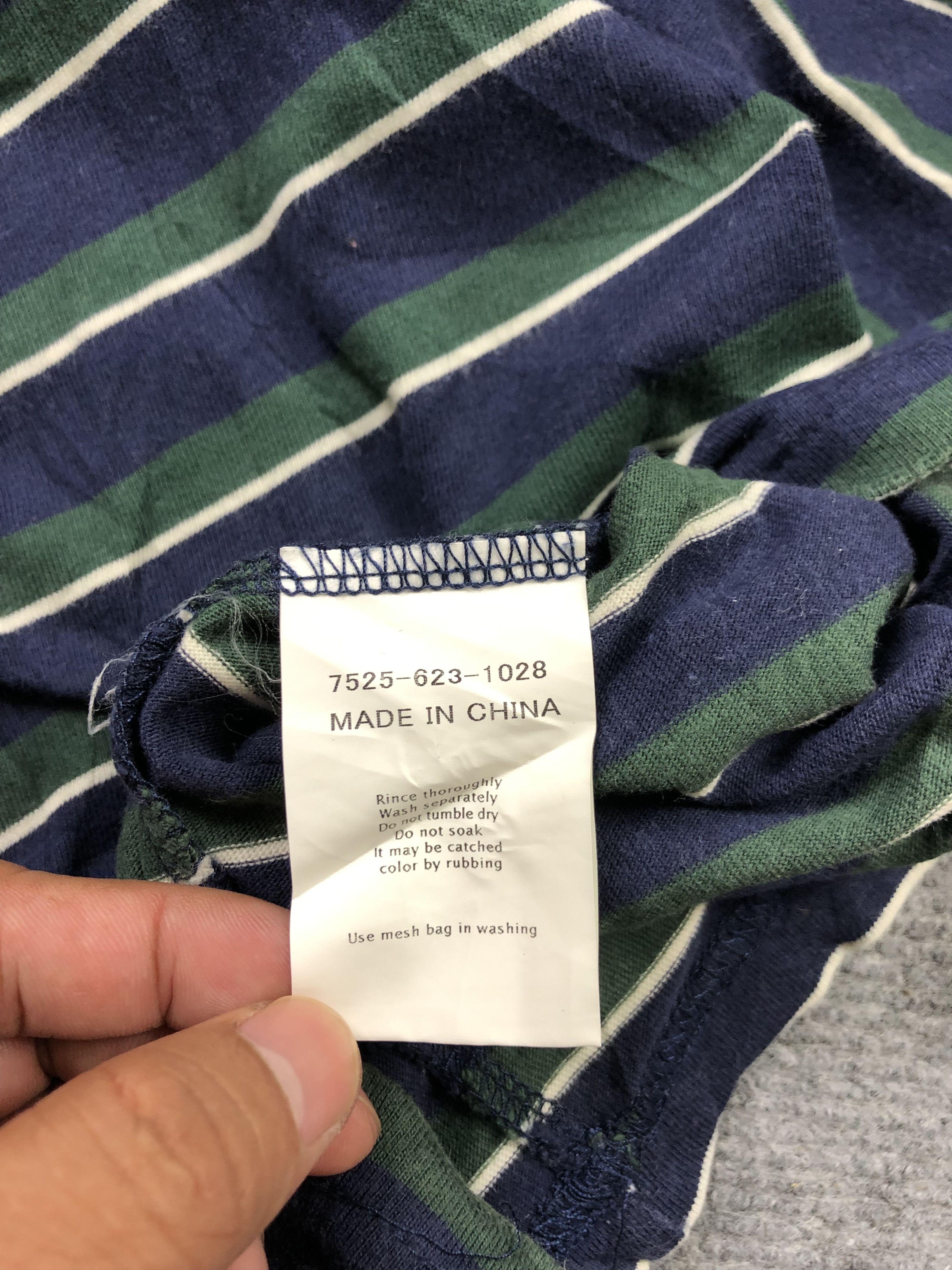 Japanese Brand Coen Co Ltd Stripe Tshirt Size US L / EU 52-54 / 3 - 4 Thumbnail