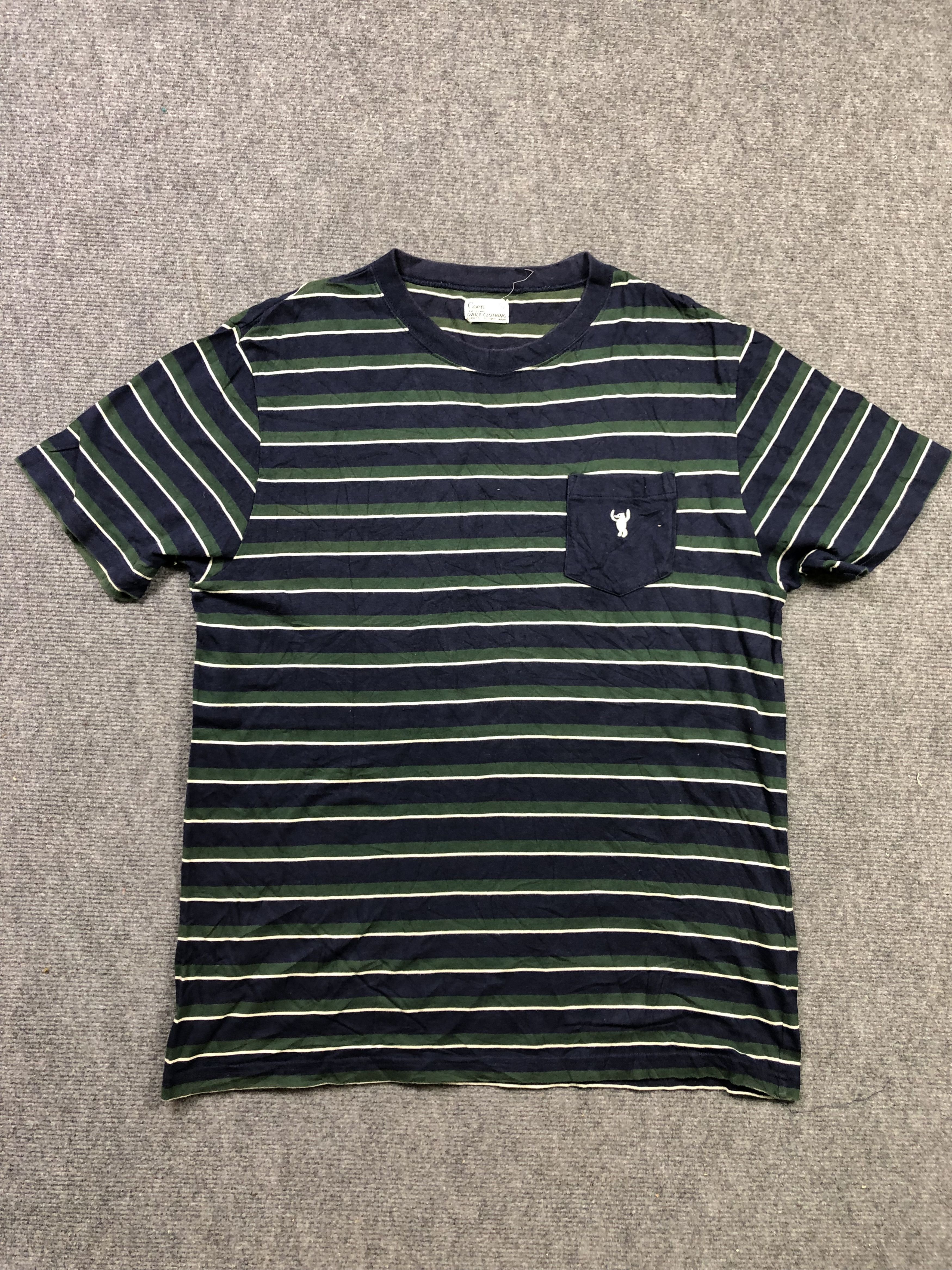 Japanese Brand Coen Co Ltd Stripe Tshirt Size US L / EU 52-54 / 3 - 1 Thumbnail