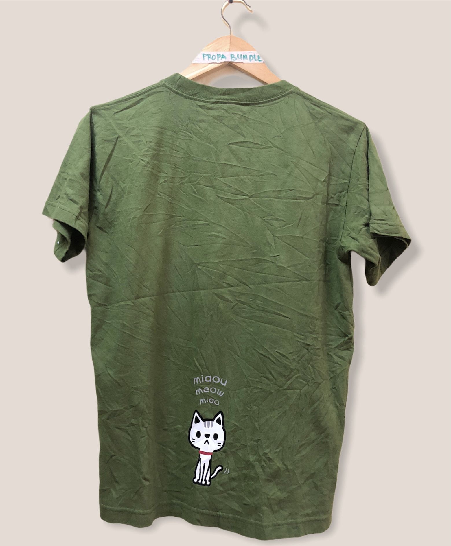 Japanese Brand Laundry Miaow Tshirt Size US S / EU 44-46 / 1 - 5 Thumbnail