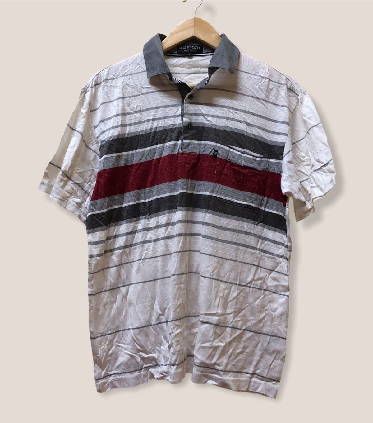 Lyle & Scott Lyle & Scott Stripe Shirt Size US M / EU 48-50 / 2 - 1 Thumbnail