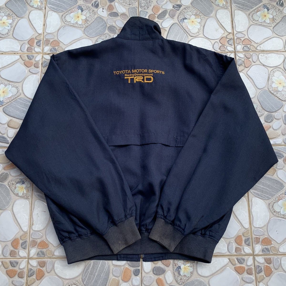 Vintage Vintage TRD Toyota Racing Motor Sports Bomber Jacket Size US M / EU 48-50 / 2 - 2 Thumbnail