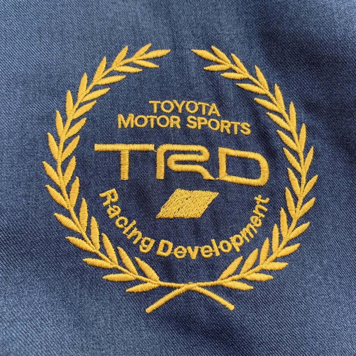 Vintage Vintage TRD Toyota Racing Motor Sports Bomber Jacket Size US M / EU 48-50 / 2 - 8 Thumbnail