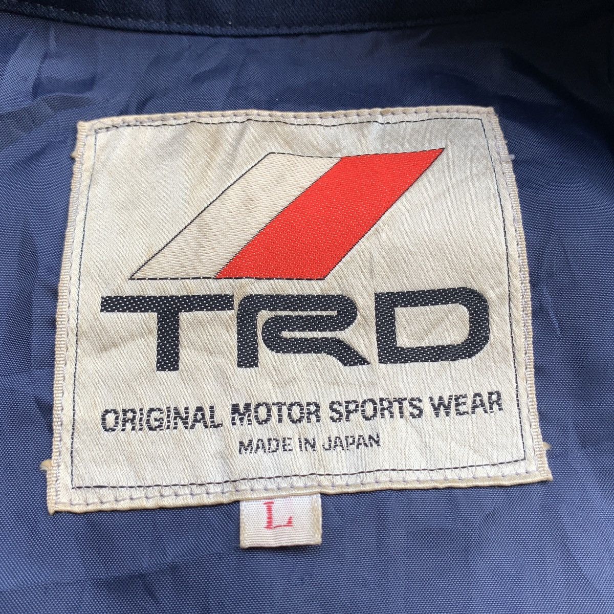 Vintage Vintage TRD Toyota Racing Motor Sports Bomber Jacket Size US M / EU 48-50 / 2 - 9 Thumbnail