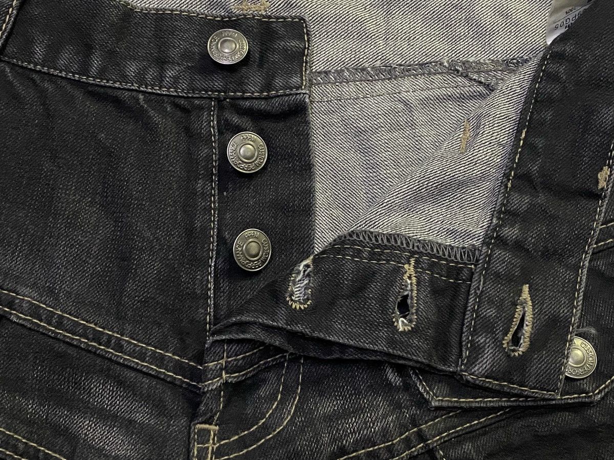 Japanese Brand PPFM Multipocket Zippers Denim Jeans Size US 33 - 14 Thumbnail