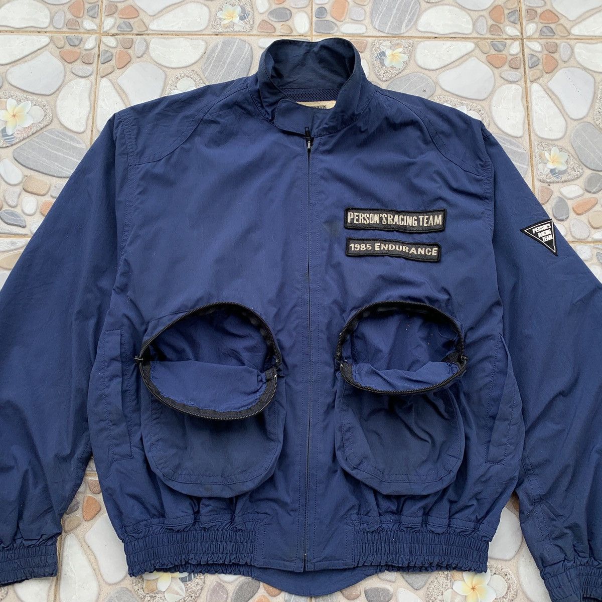 PERSON'S Vintage Person’s Racing Team Bomber Jacket Made In Japan Size US S / EU 44-46 / 1 - 1 Thumbnail