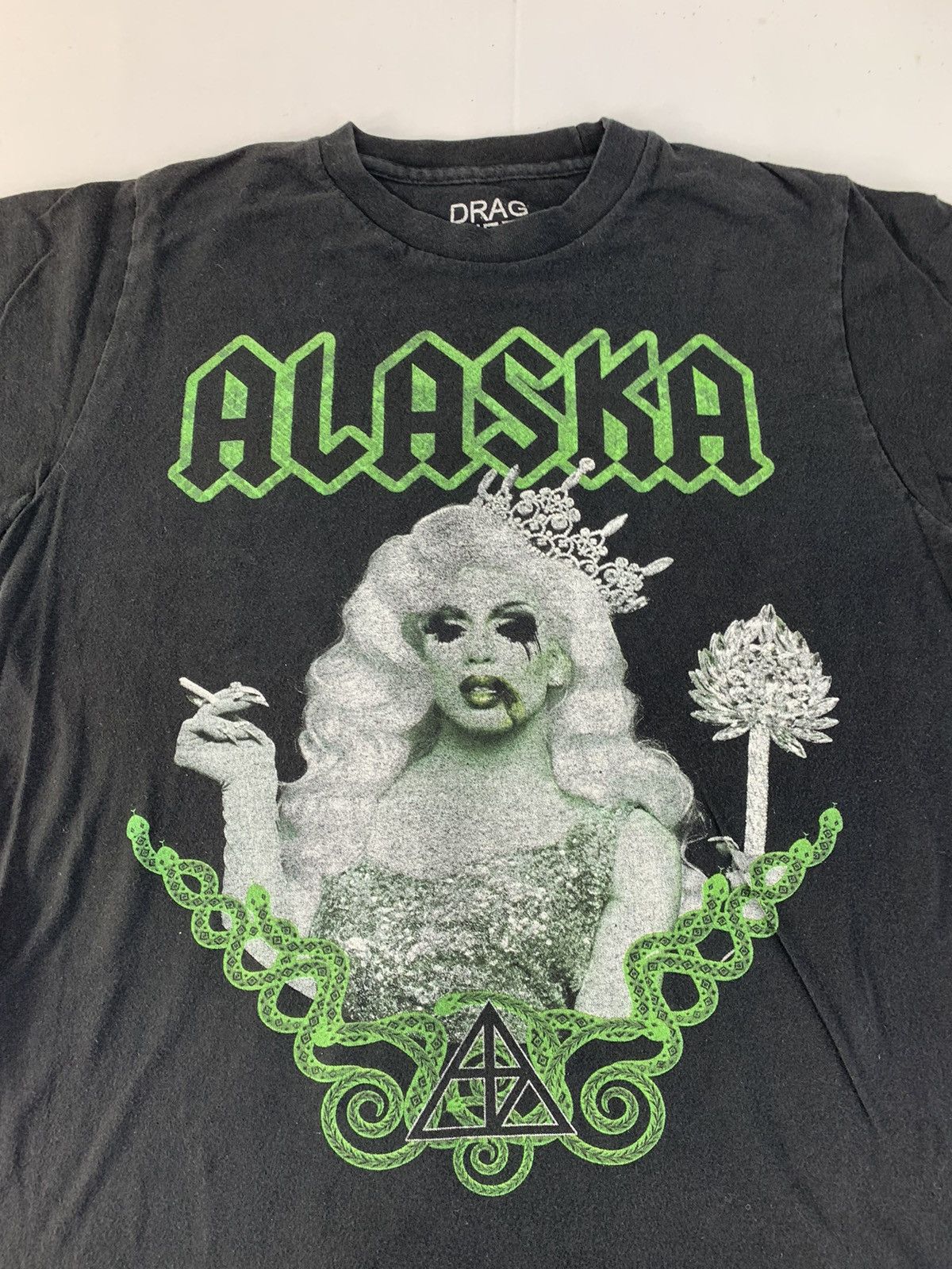 Vintage G4 Rupaul Drag Race Queen Merch Alaska Big Logo Printed Tee Size US S / EU 44-46 / 1 - 2 Thumbnail