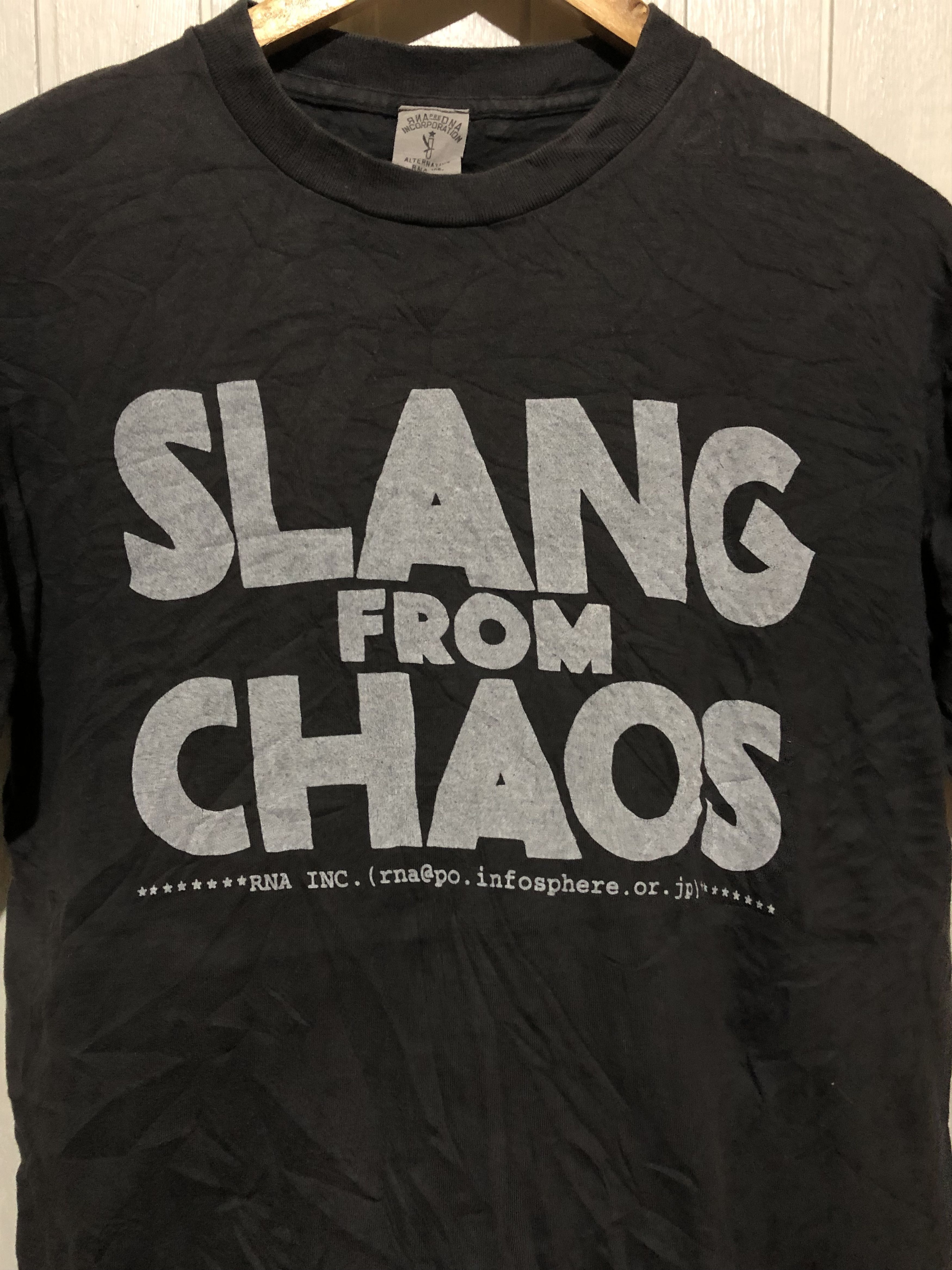 Japanese Brand Alternative Rna Slang From Chaos Tshirt Size US M / EU 48-50 / 2 - 2 Thumbnail