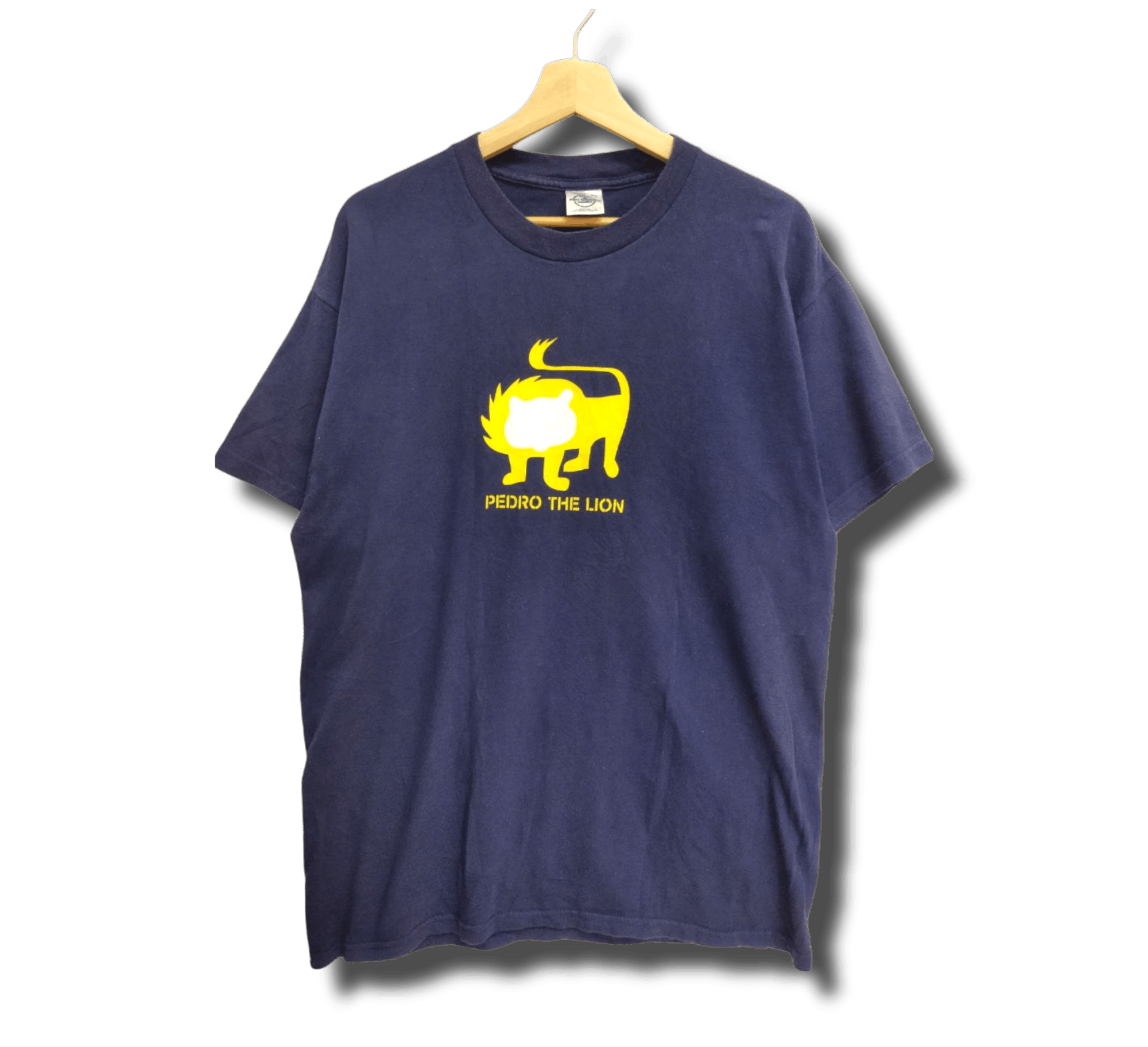 image of vintage Pedro The Lion Indie Rock Band Tees in Blue, Men's (Size Large)