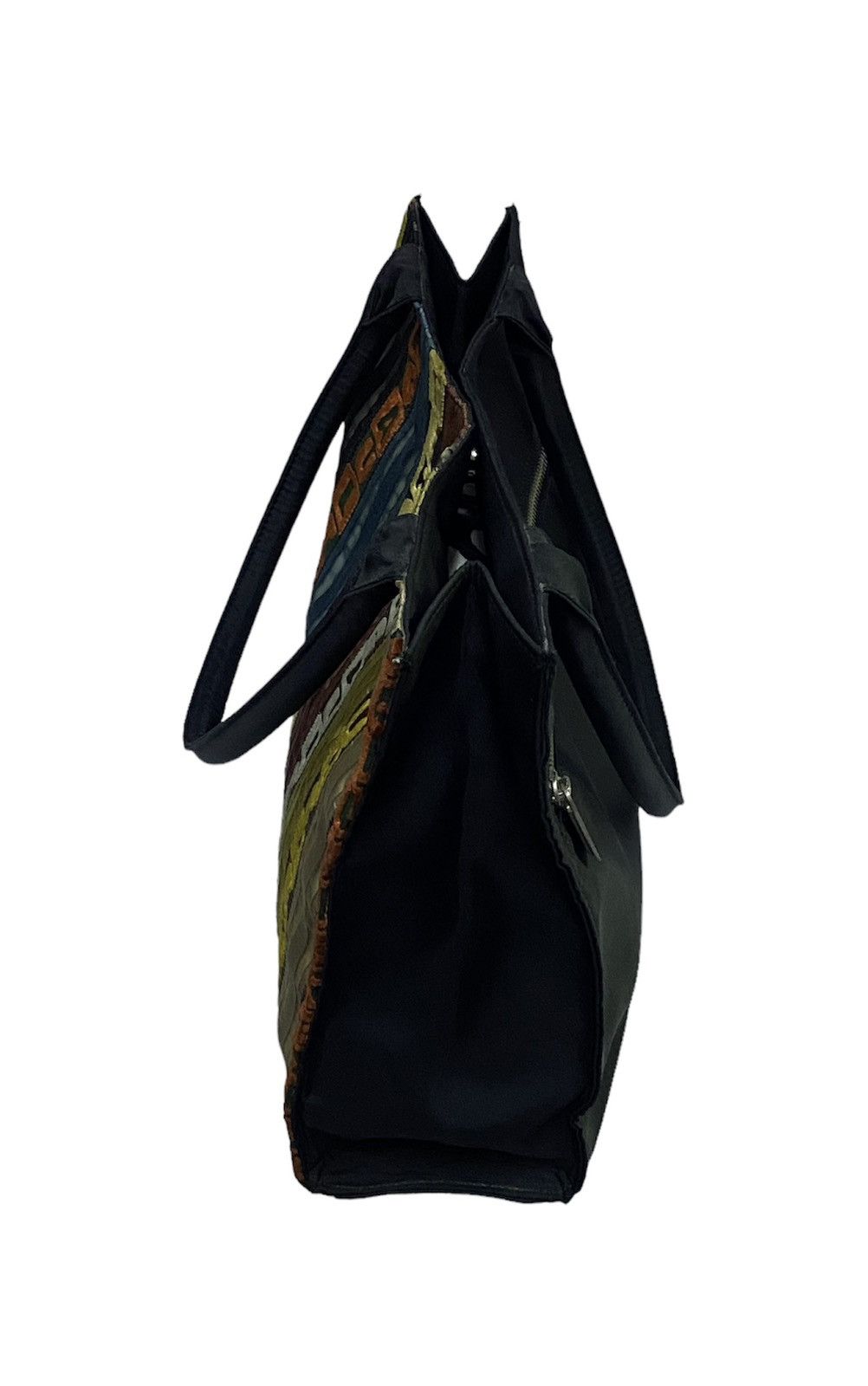 Jean Paul Gaultier Jean Paul Gaultier Tyrolean Tape Tote Bag Multicolor Size ONE SIZE - 13 Thumbnail