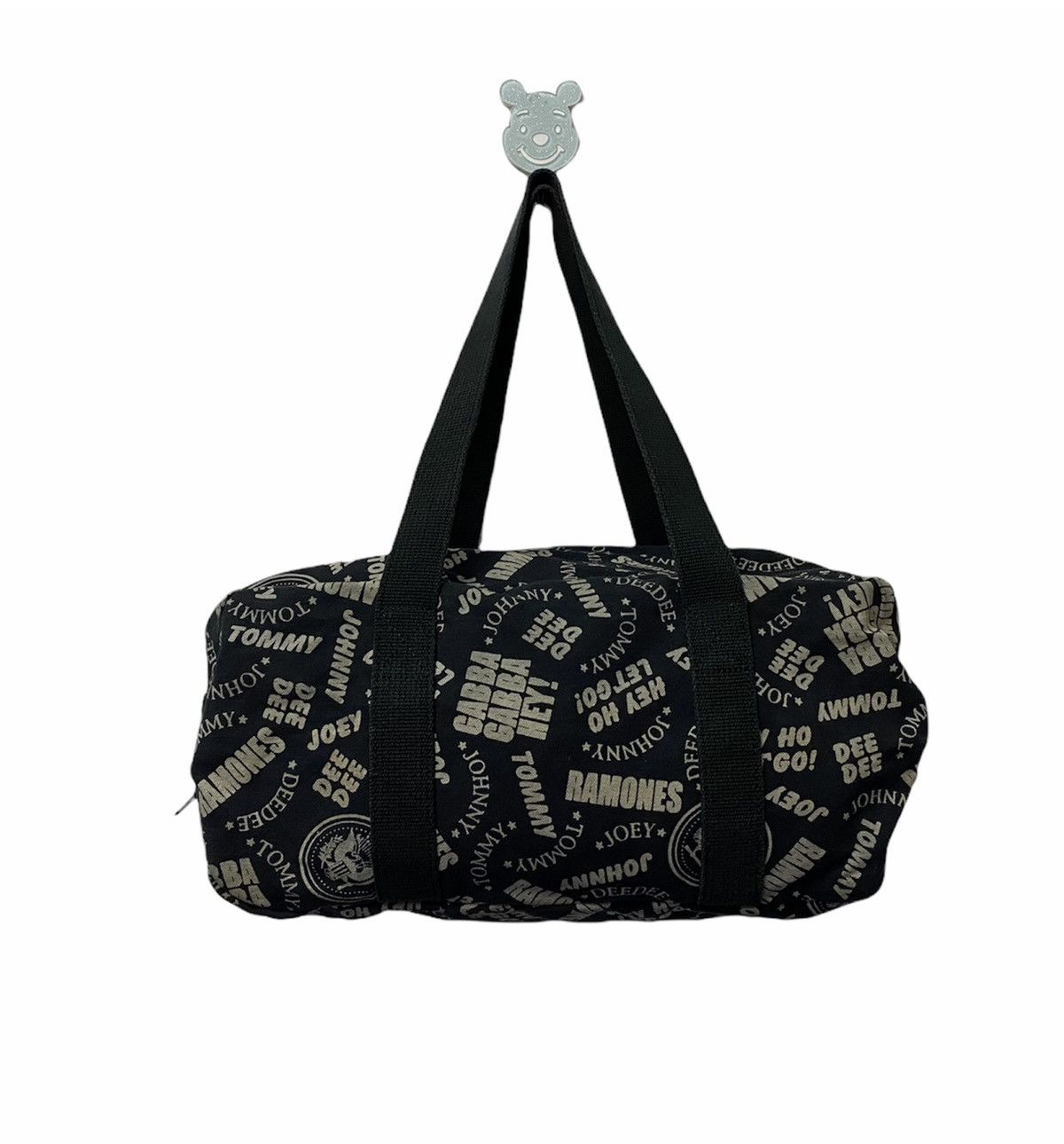 Hysteric Glamour X Ramones Duffel Bag in Black, Men's