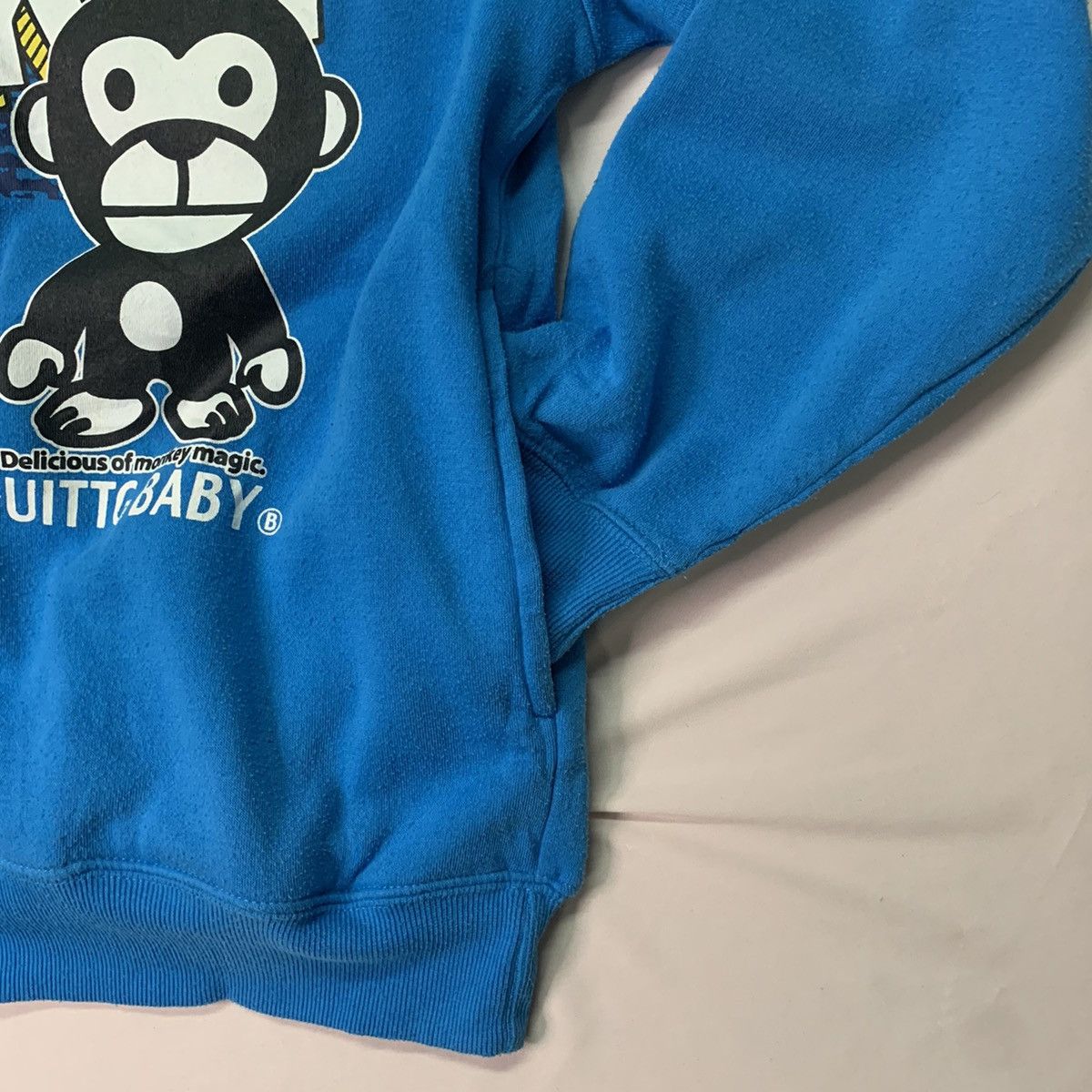 Designer Vintage Hyper Primates UITTG Baby Full Zipper Sweater Size US L / EU 52-54 / 3 - 4 Thumbnail