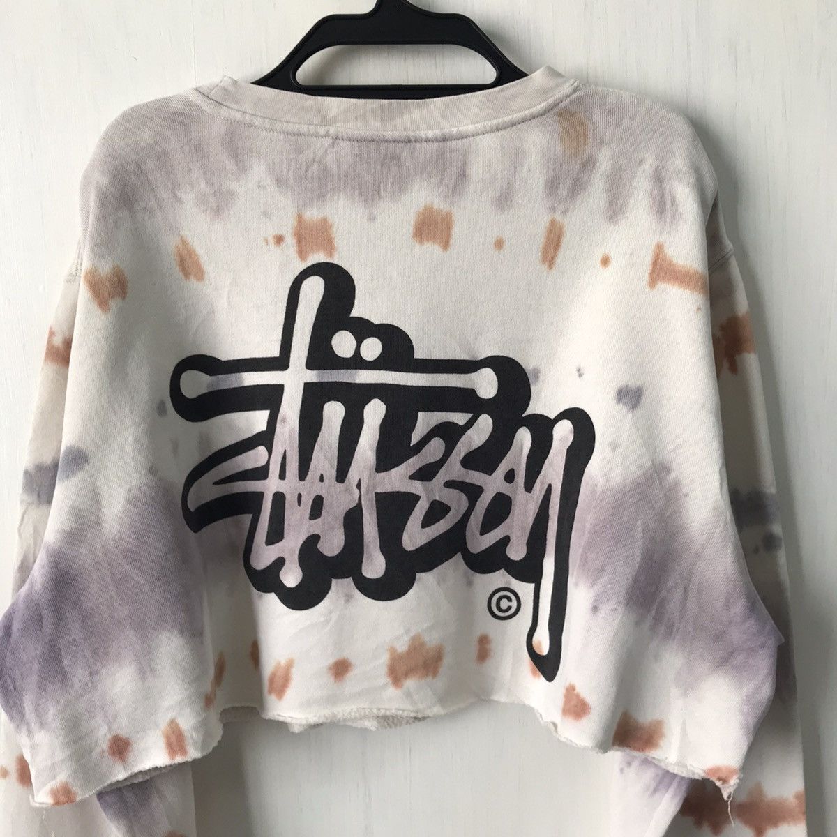 Stussy Vtg Stussy Crop/Half Style Sweatshirt Dyed Custom Like Size US M / EU 48-50 / 2 - 16 Thumbnail